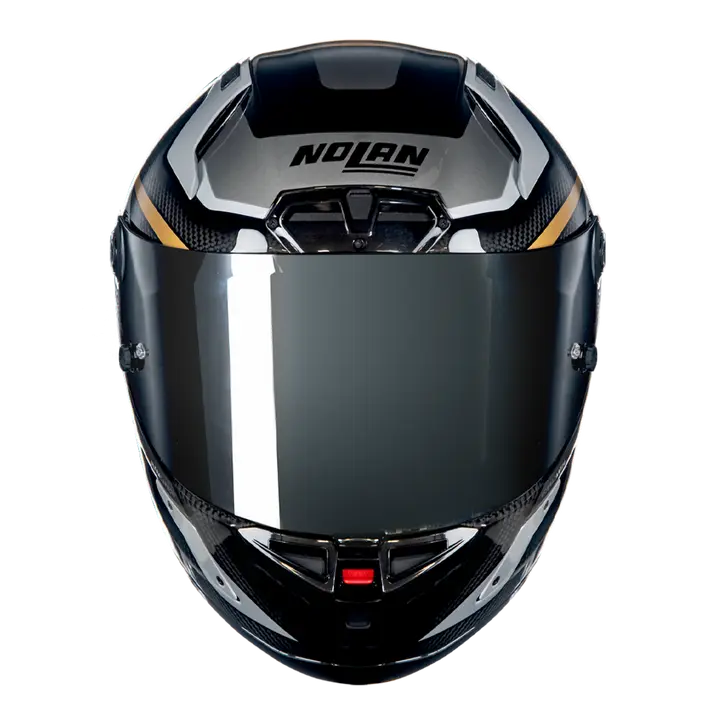 Nolan X-804 RS Helm Ultra Carbon Lesmo Schwarz/Grau/Gold 361 - Image 2