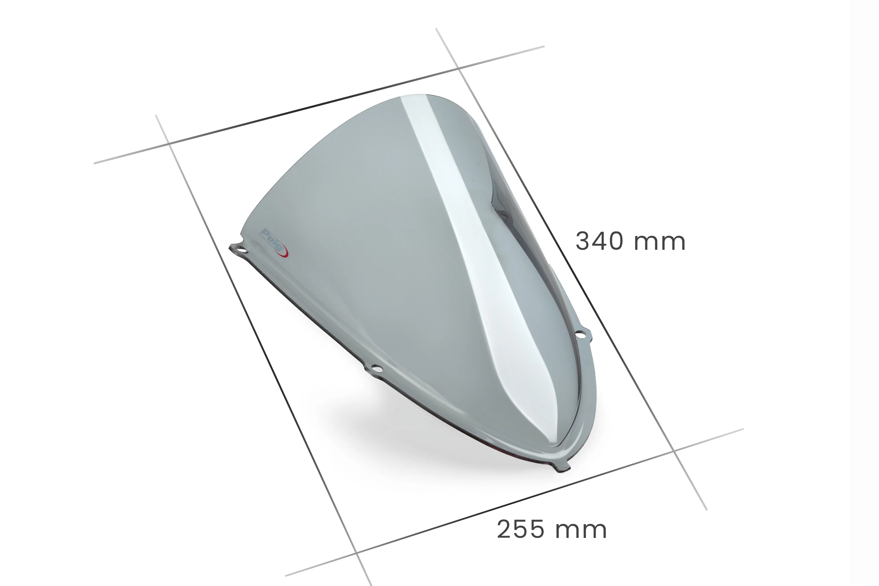 Puig R-Racer Windshield Aprilia RS 457 (24-26) 22274 - Image 6