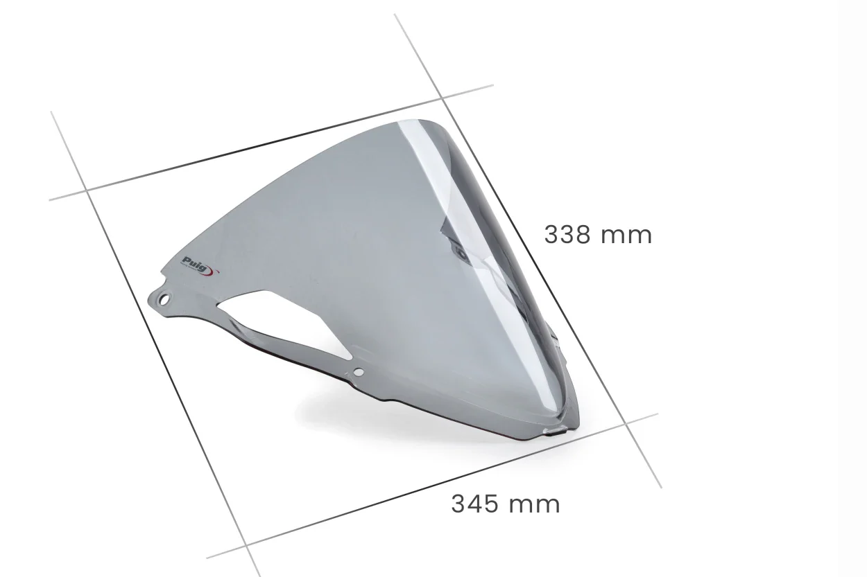 Puig R-Racer Windshield Kawasaki ZX-6 R (24-25) - Image 3