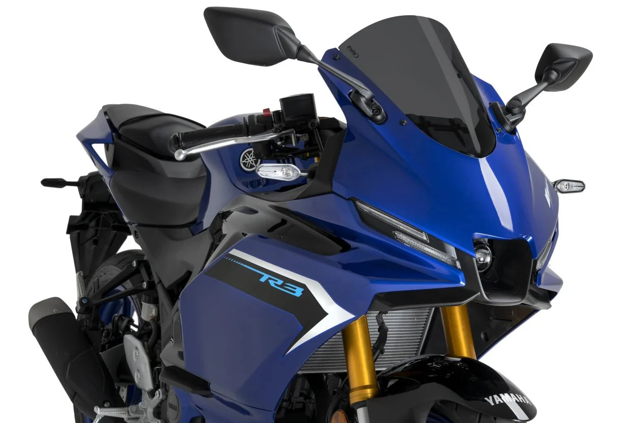 Puig R-Racer Windshield Yamaha YZF-R3 (19-26) - Image 3