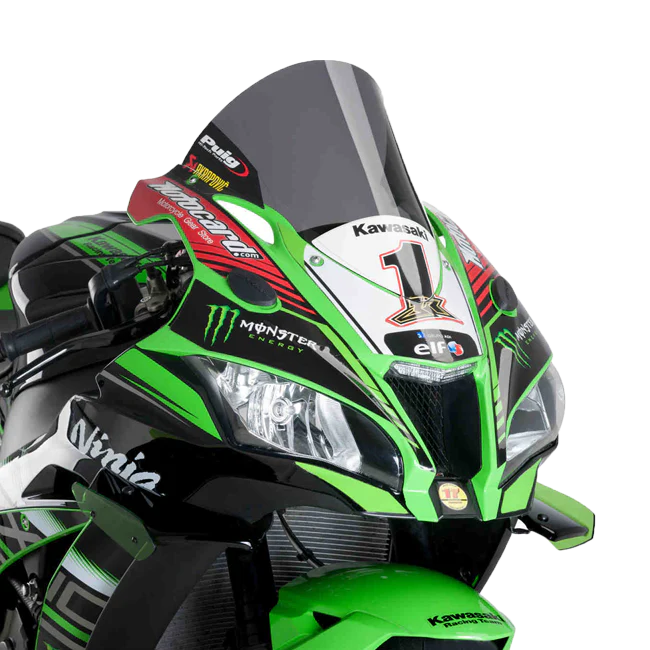 Puig R-Racer Windshield Kawasaki ZX-10 R (16-20) 9849 - Image 3