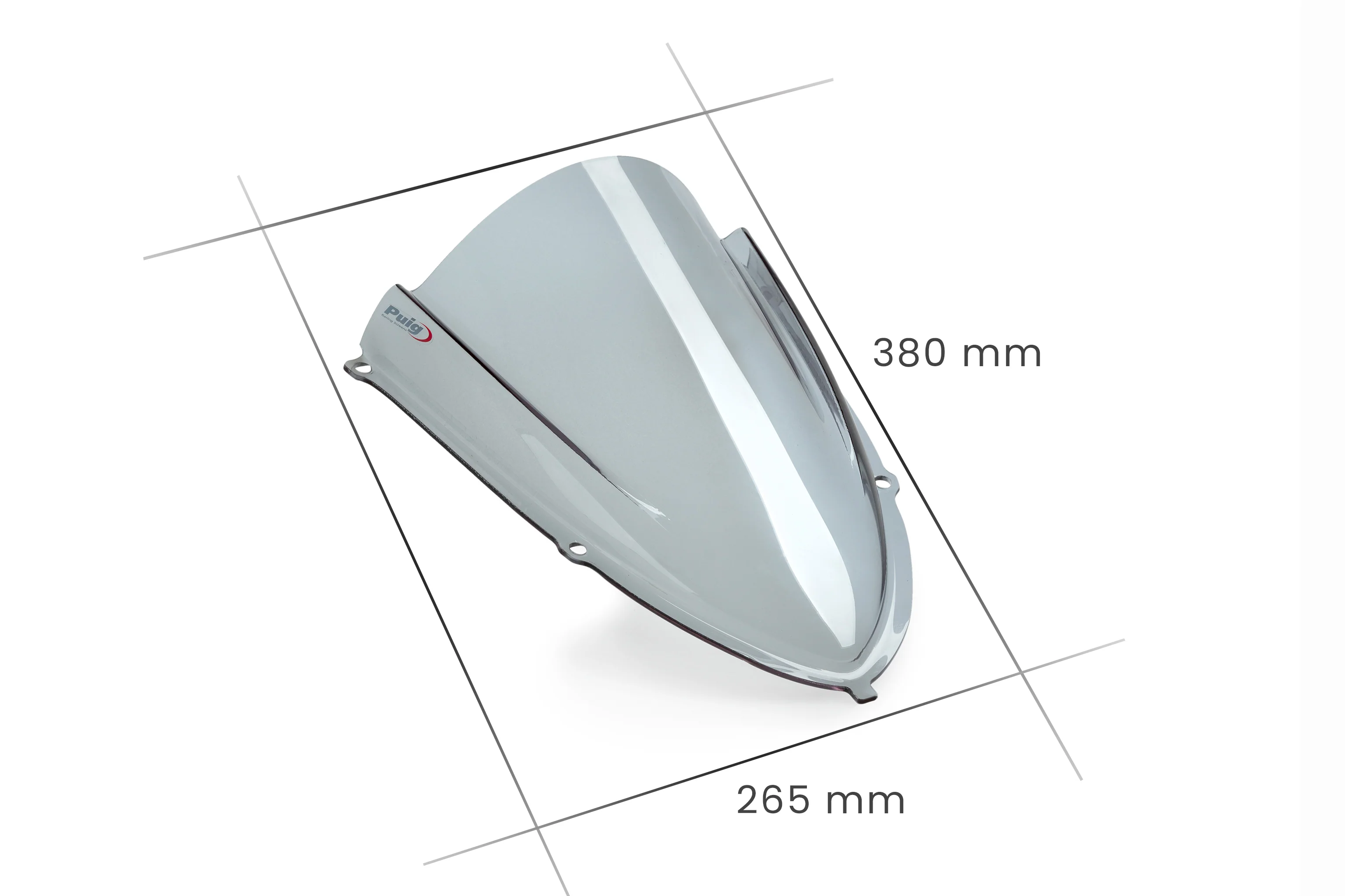 Puig Z-Racing Windshield Aprilia RS 457 (24-26) - Image 3