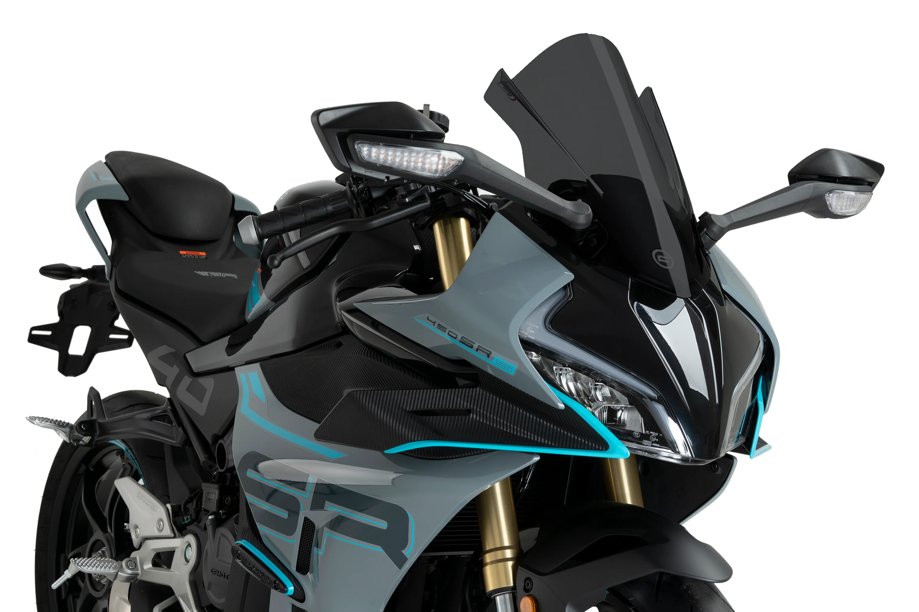 Puig Z-Racing Windshield CFMoto 450 SR (24-26) - Image 7