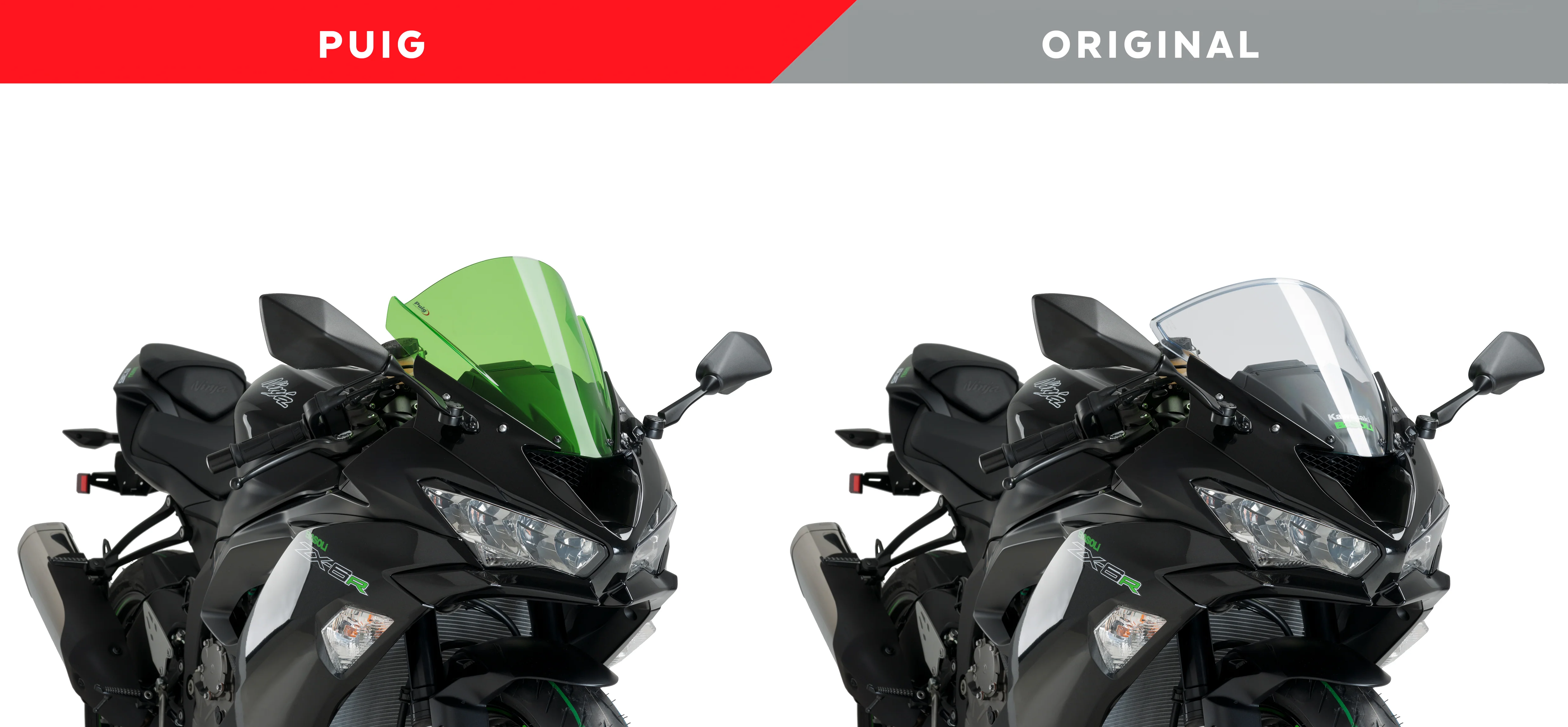 Puig Z-Racing Windshield Kawasaki ZX-6 R (19-23) - Image 5