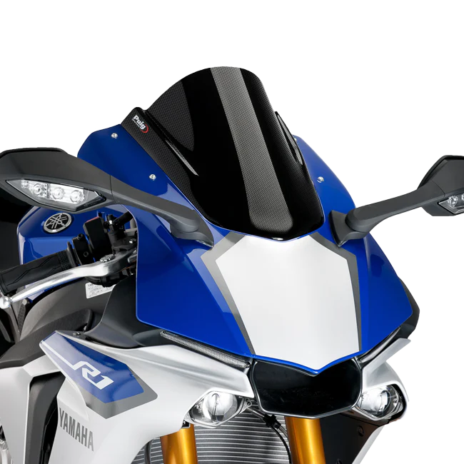 Puig Z-Racing Windshield Yamaha YZF-R1/M RN32 RN49 (15-19) 7648 - Image 7