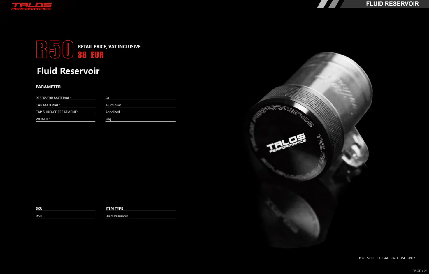 R50 Fluid Reservoir - Image 8