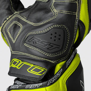 RST Pro Series GP D3O Motorrad Lederhandschuhe | Herren | Blau/Weiß | 103715 - Image 3