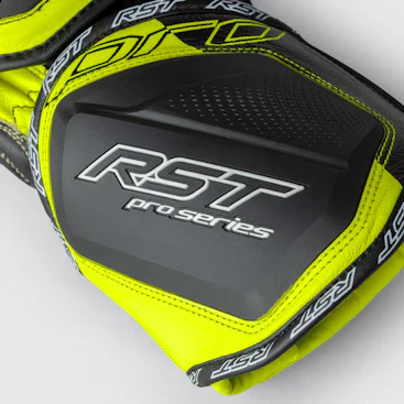 RST Pro Series GP D3O Motorrad Lederhandschuhe | Herren | Blau/Weiß | 103715 - Image 4