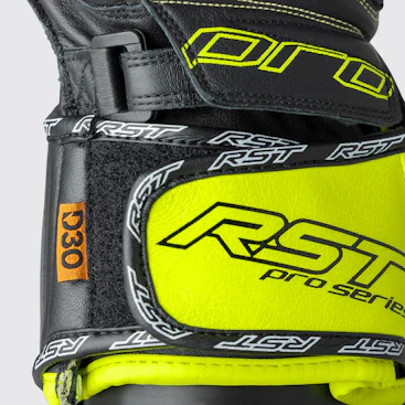 RST Pro Series GP D3O Motorrad Lederhandschuhe | Herren | Rot/Schwarz | 103715 - Image 5