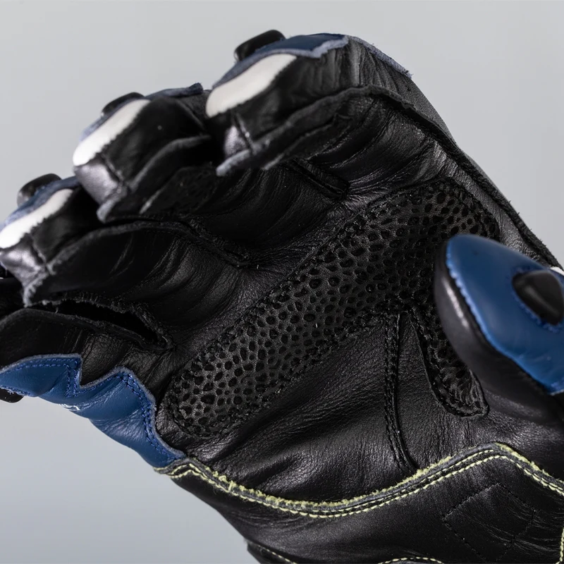 RST Tractech Evo 4 Motorrad Lederhandschuhe | Herren | Blau/Weiß/Schwarz | 102666 - Image 6