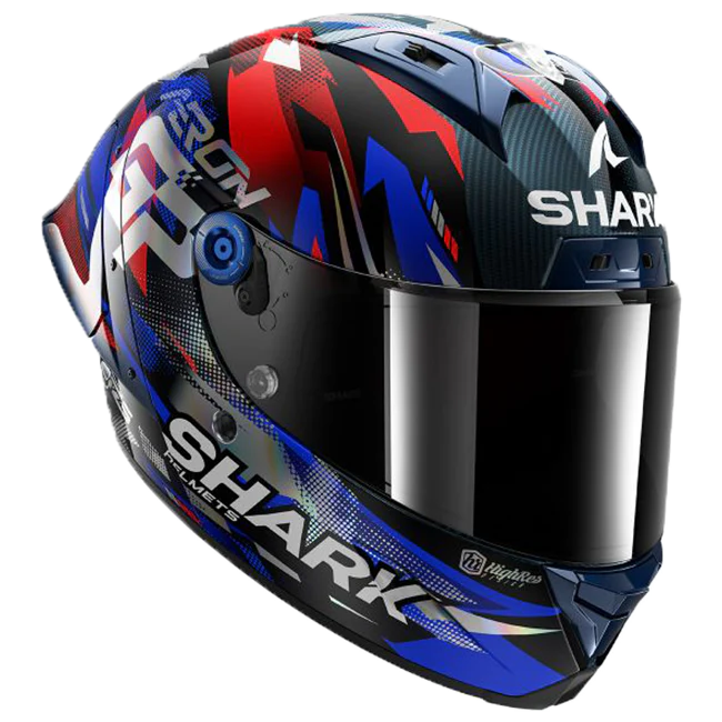 Shark Aeron GP Helm FIM 1 Racing Johann Zarco Replica Victory 2025 - Image 4