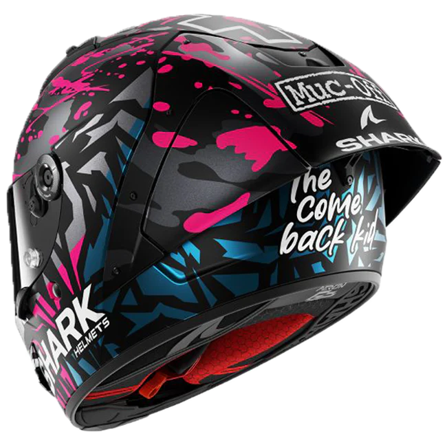Shark Aeron GP Helm FIM 2 Racing Scott Redding Replica 2025 - Image 2