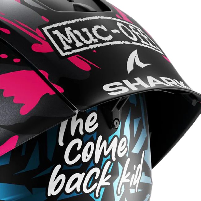 Shark Aeron GP Helm FIM 2 Racing Scott Redding Replica 2025 - Image 4
