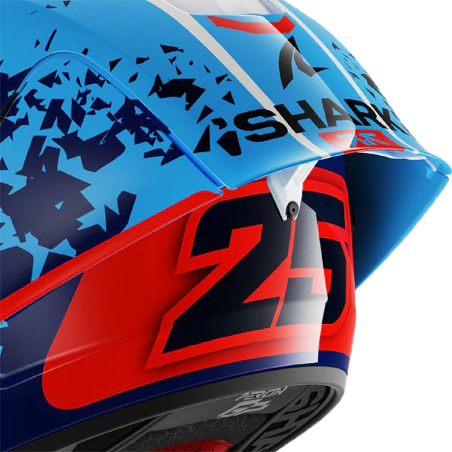 Shark Aeron GP Helm FIM 1 Raúl Fernández Replica 2025 - Image 7