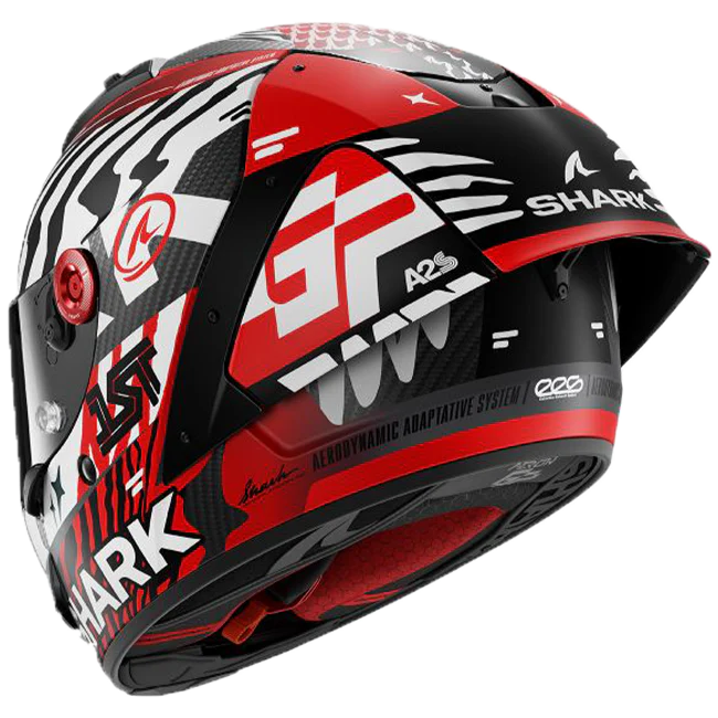 Shark Aeron GP Helm FIM 2 Racing Speed-Fancy DWR - Image 2