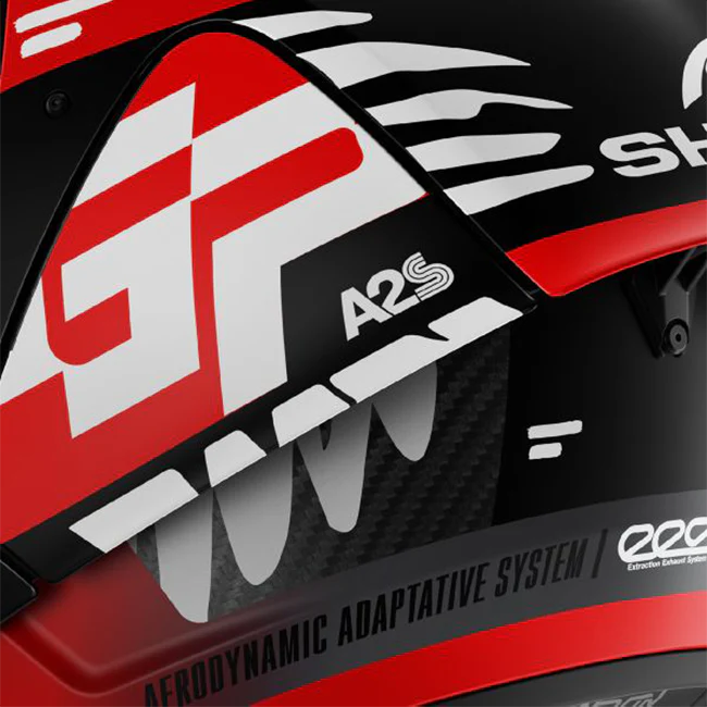 Shark Aeron GP Helm FIM 2 Racing Speed-Fancy DWR - Image 4