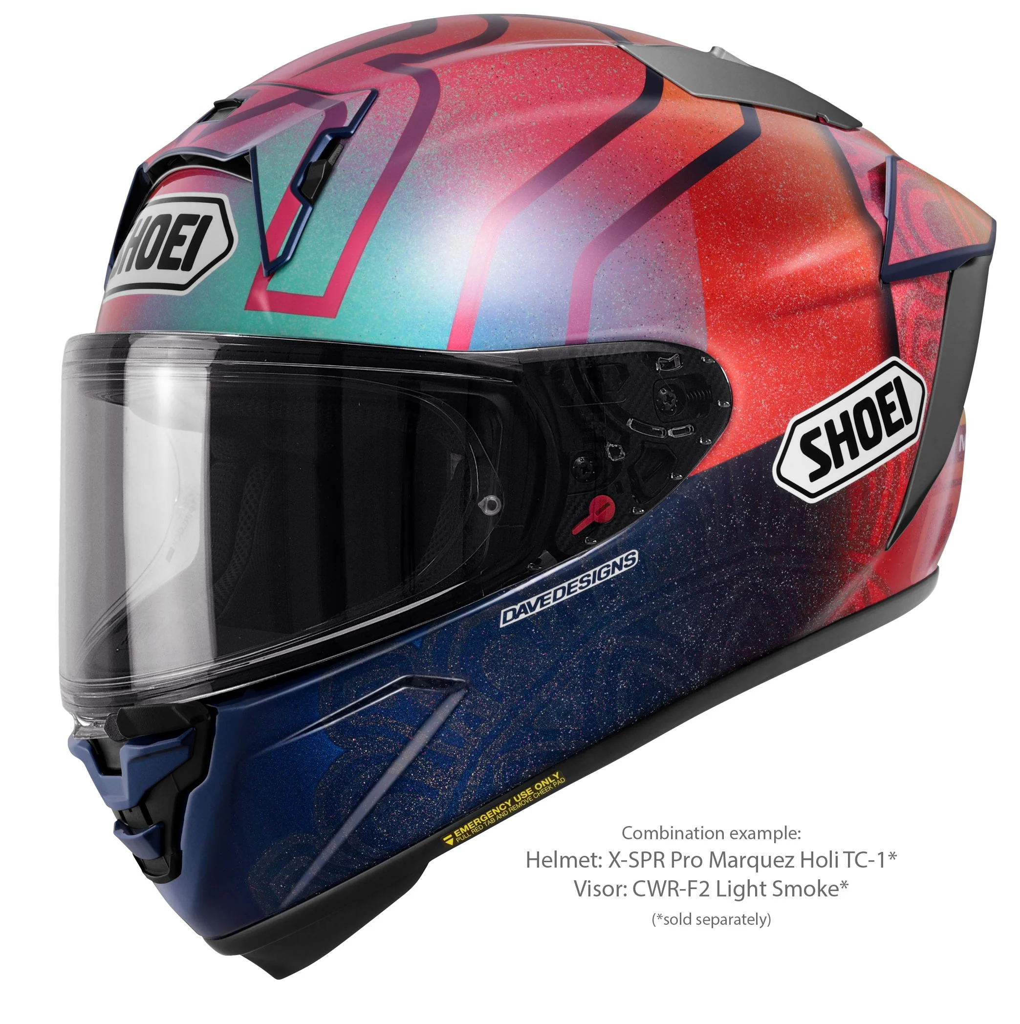 Shoei Visier X-SPR PRO (CWR-F2PN) leicht getönt - Image 2