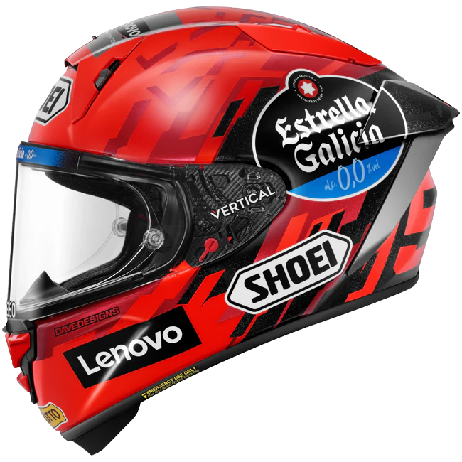 Shoei X-SPR PRO Helm M.Marquez93 TC-1 Marc Márquez Replica 2025 - Image 5