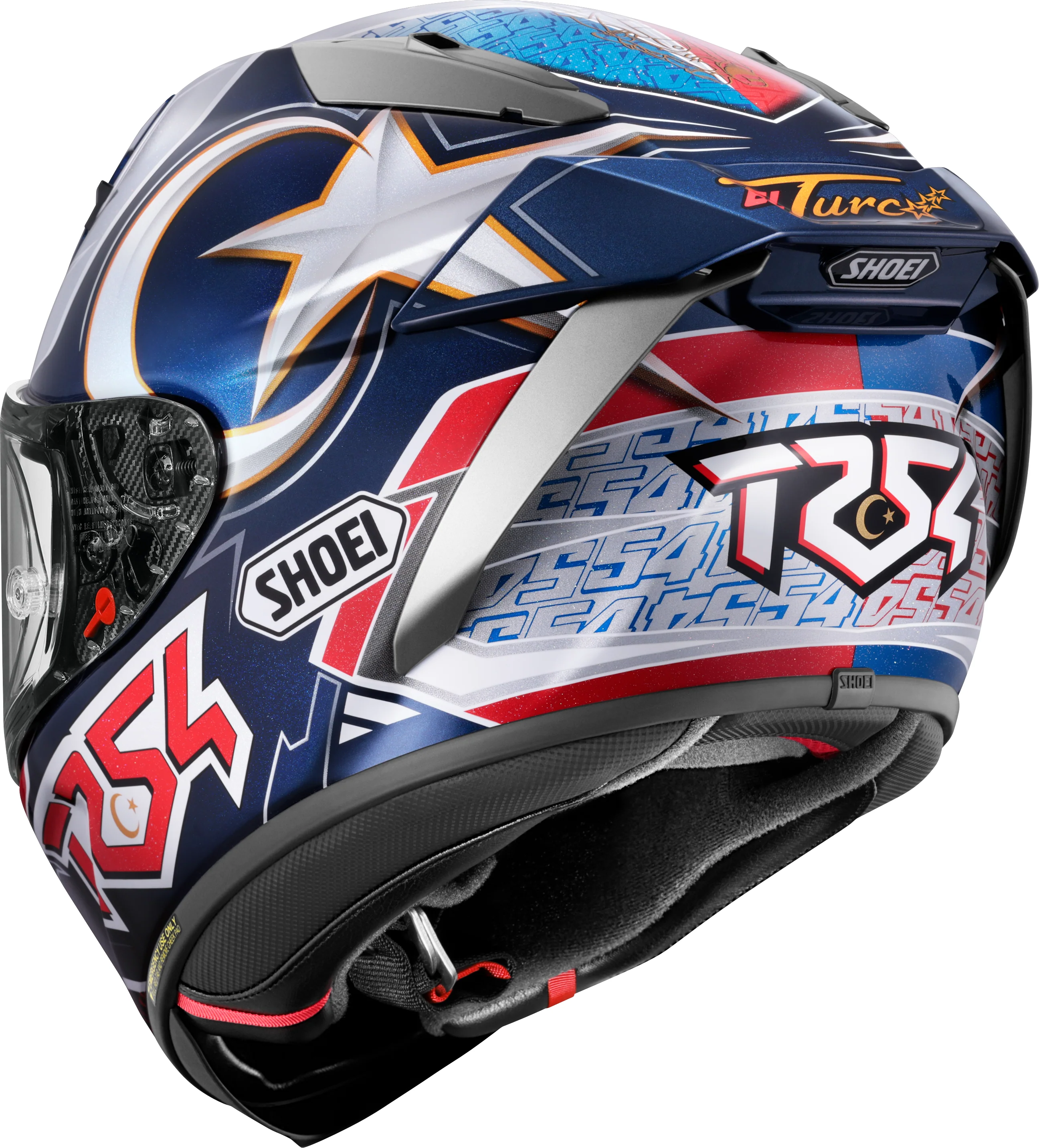 Shoei X-SPR PRO Helm Toprak Razgatlıoğlu Replica 2025 - Image 4