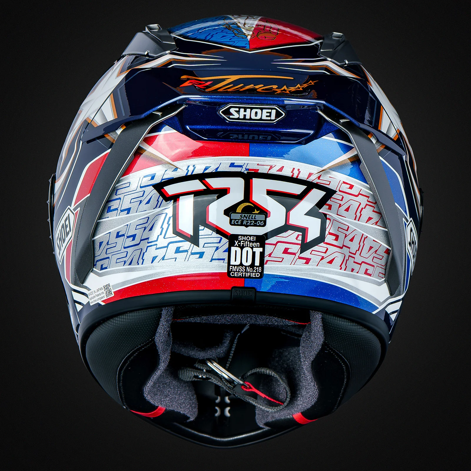 Shoei X-SPR PRO Helm Toprak Razgatlıoğlu Replica 2025 - Image 8