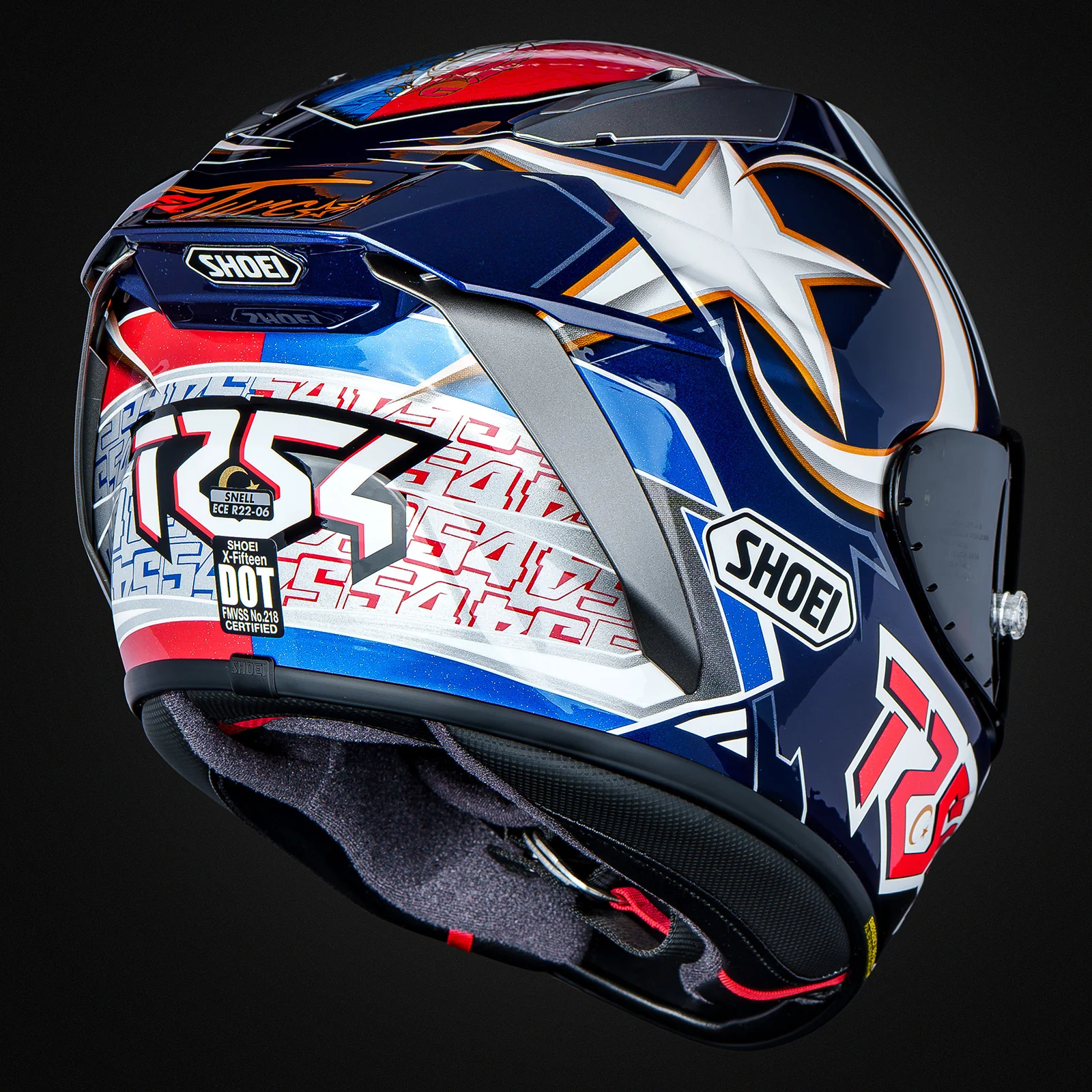 Shoei X-SPR PRO Helm Toprak Razgatlıoğlu Replica 2025 - Image 9