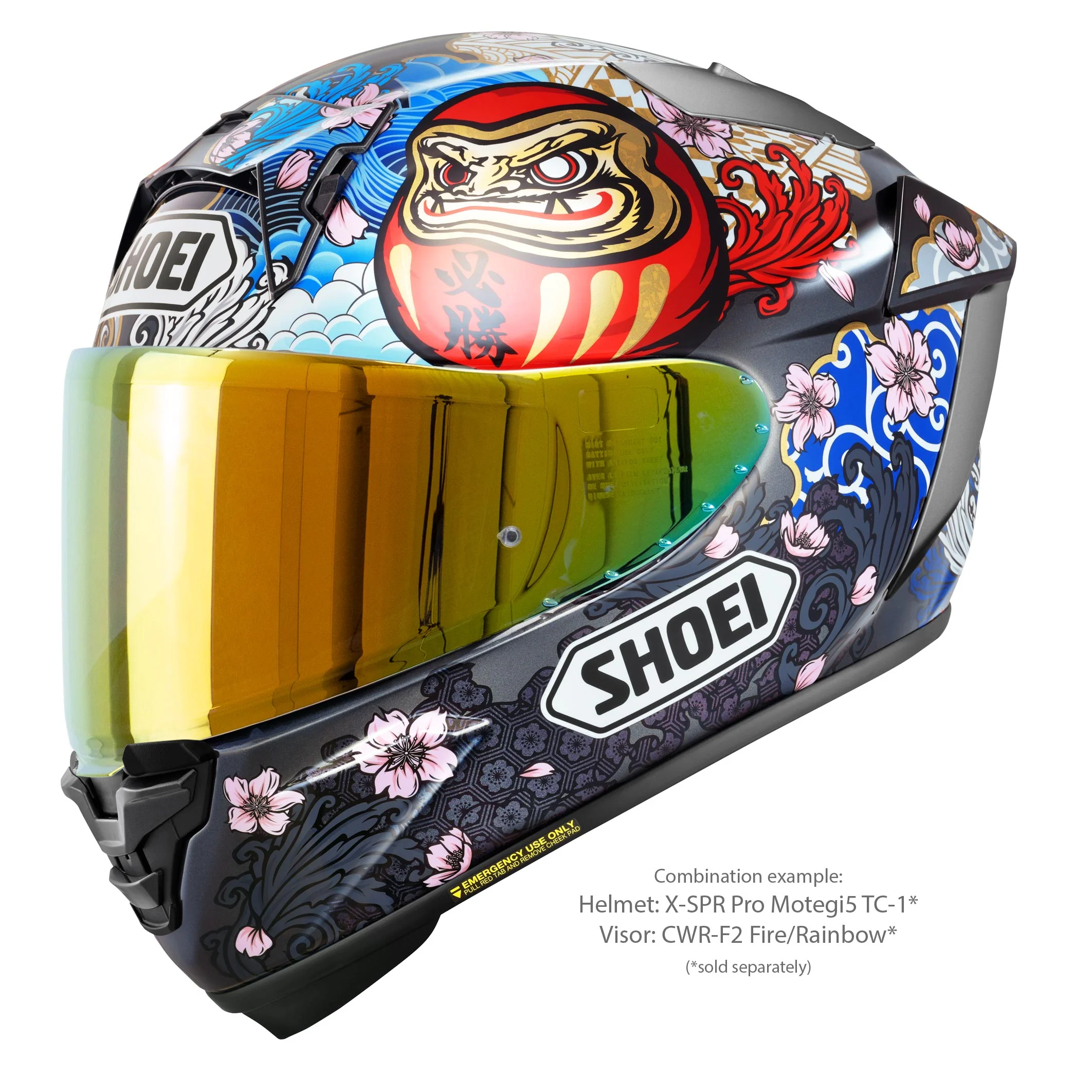 Shoei X-SPR PRO Helm Márquez Motegi5 TC-1 - Marc Márquez Motegi 2024 Replica - Image 10