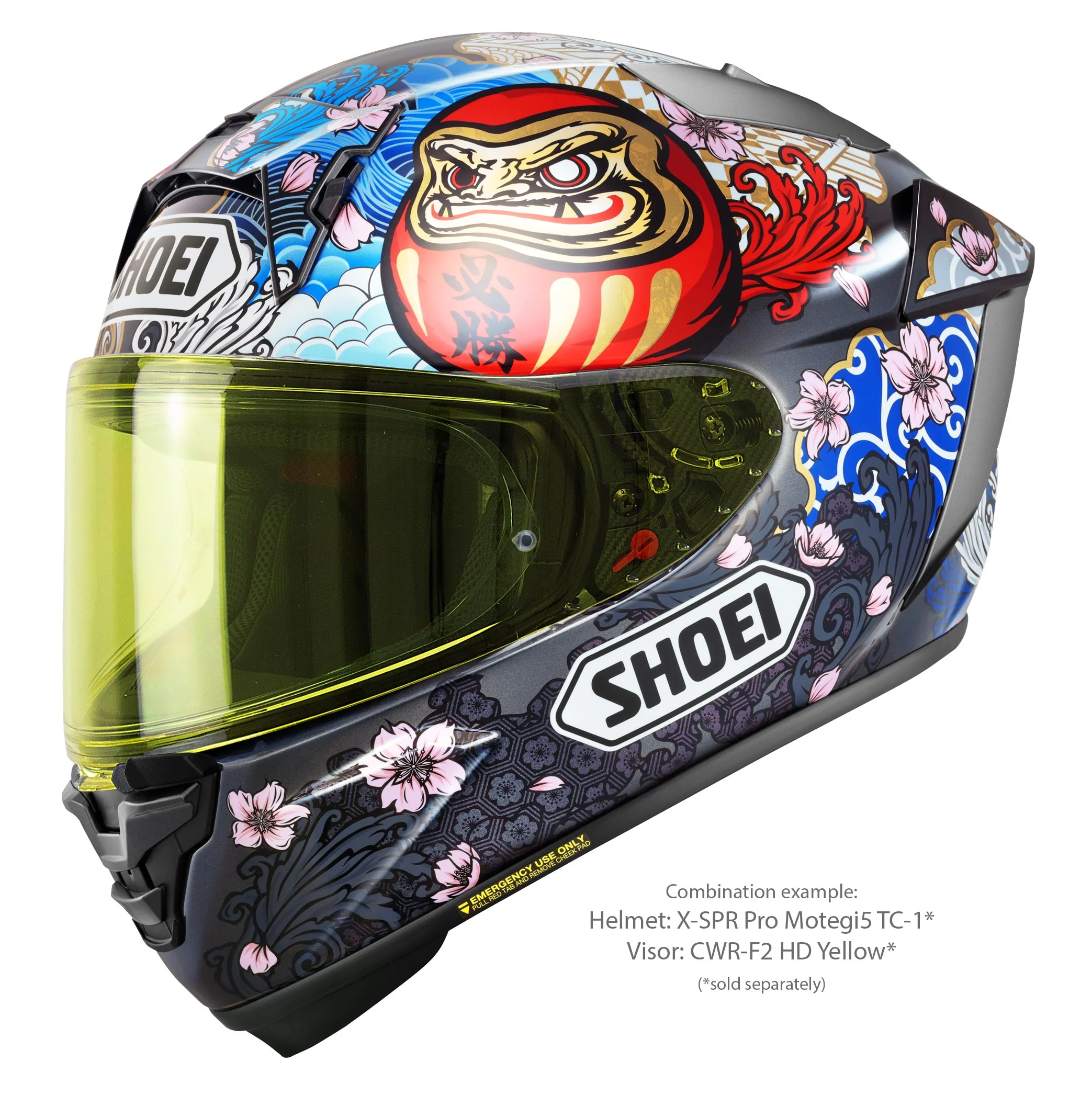 Shoei X-SPR PRO Helm Márquez Motegi5 TC-1 - Marc Márquez Motegi 2024 Replica - Image 11