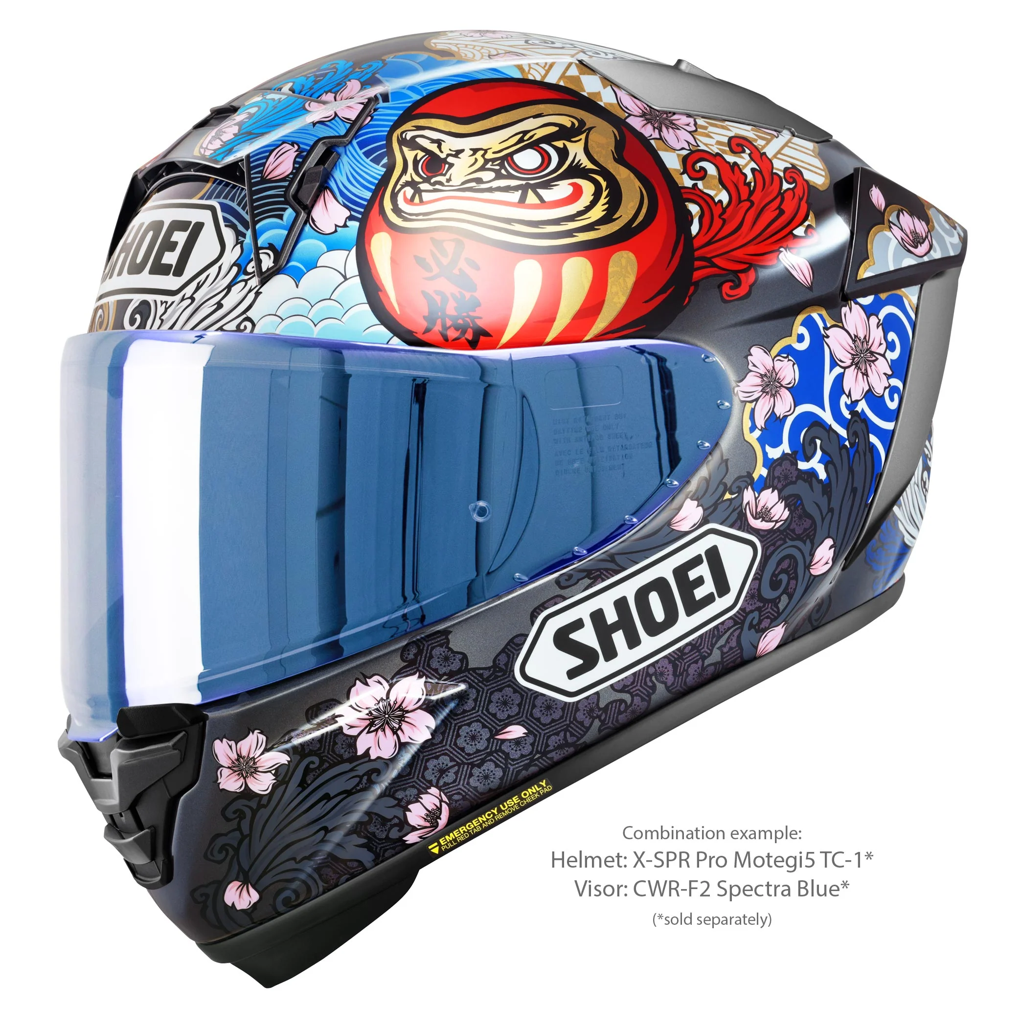 Shoei X-SPR PRO Helm Márquez Motegi5 TC-1 - Marc Márquez Motegi 2024 Replica - Image 12