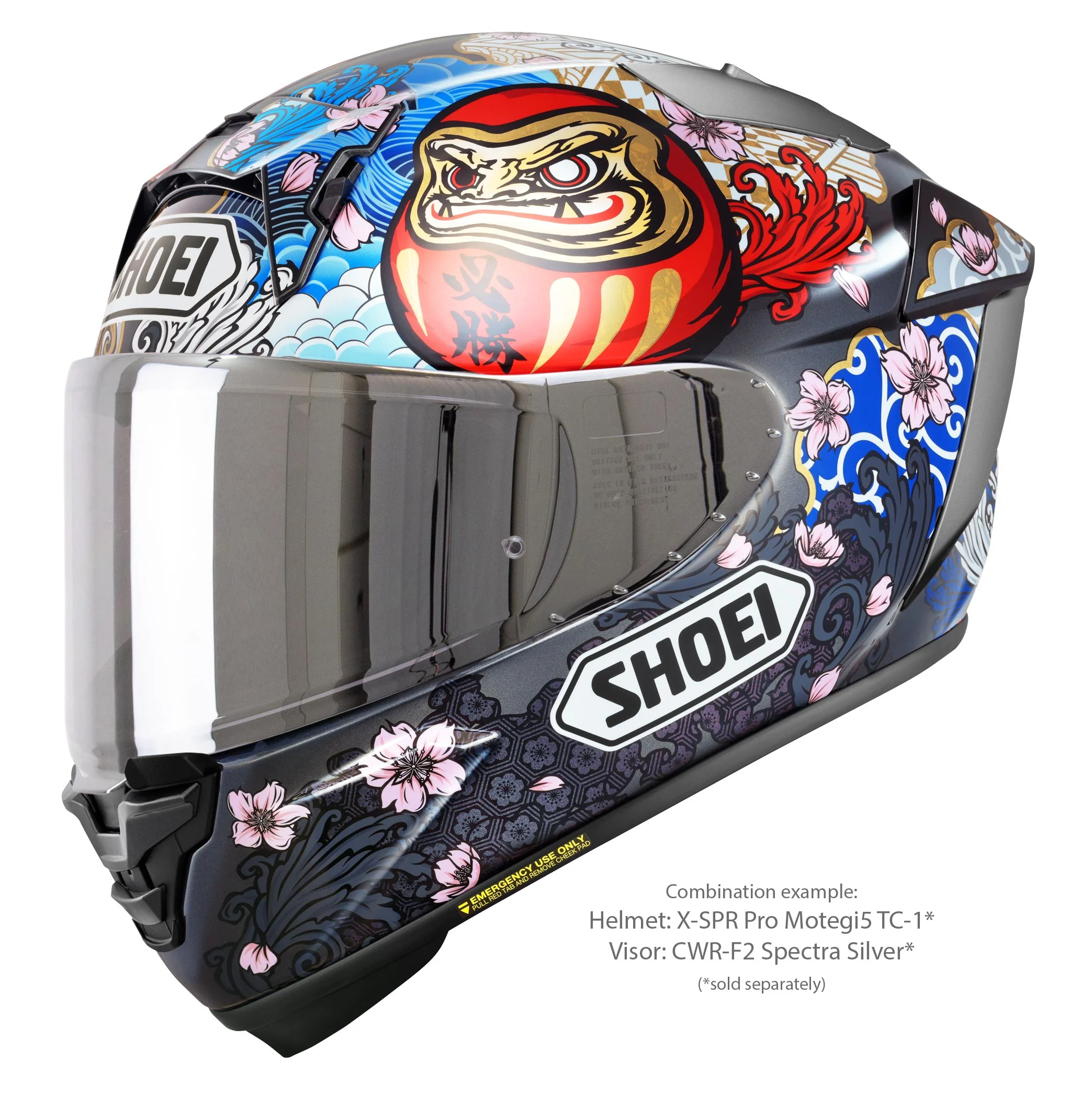 Shoei X-SPR PRO Helm Márquez Motegi5 TC-1 - Marc Márquez Motegi 2024 Replica - Image 8