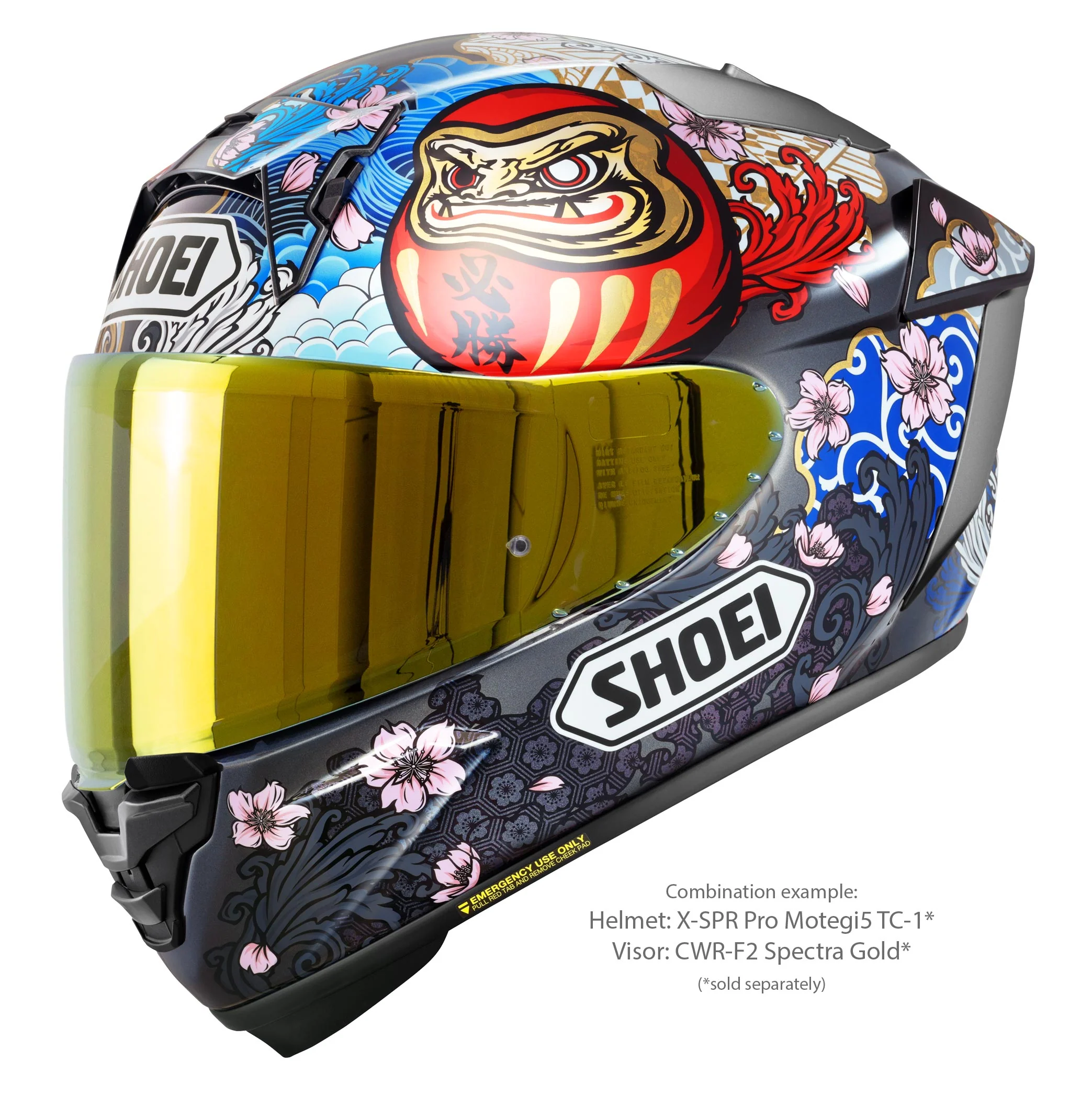 Shoei X-SPR PRO Helm Márquez Motegi5 TC-1 - Marc Márquez Motegi 2024 Replica - Image 9