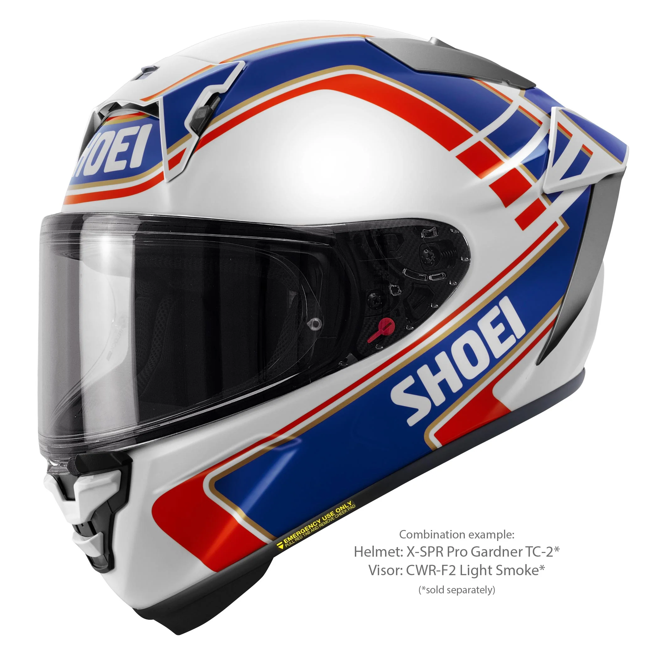 Shoei X-SPR PRO Helm Wayne Gardner Replica TC-2 - Image 10