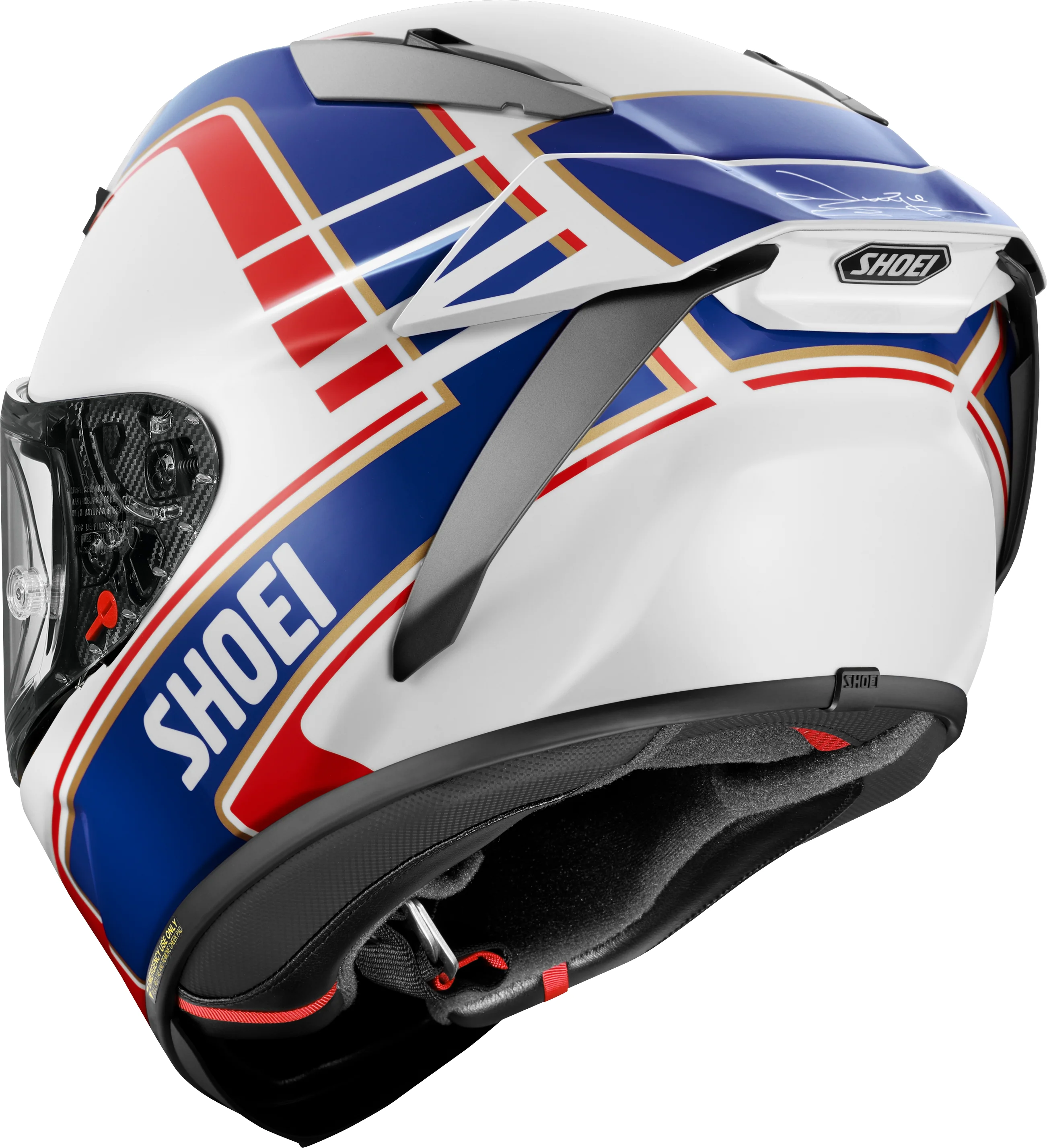 Shoei X-SPR PRO Helm Wayne Gardner Replica TC-2 - Image 3