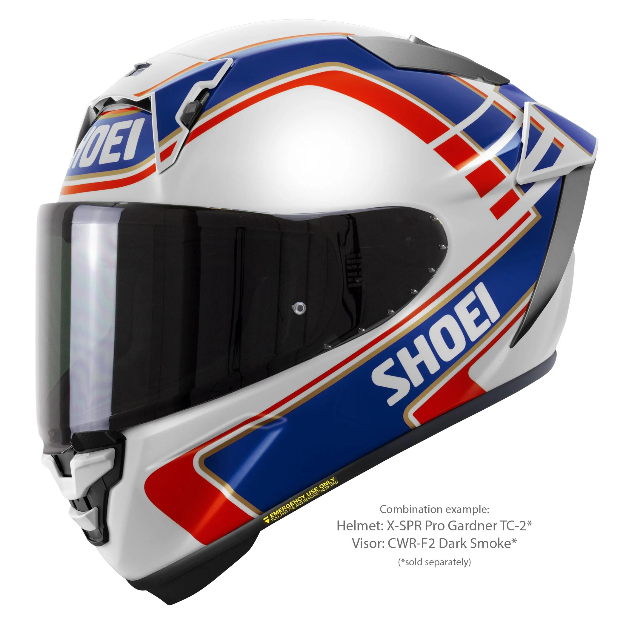 Shoei X-SPR PRO Helm Wayne Gardner Replica TC-2 - Image 5
