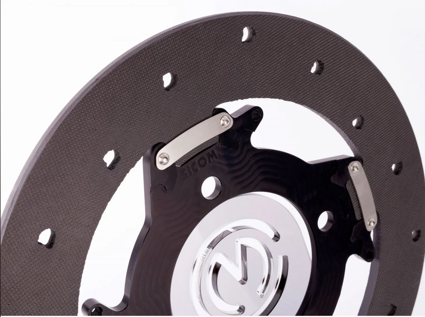 SICOM Carbon-Keramik Hinterrad-Bremsscheiben T-Drive 245x6mm Kit Ducati Panigale V2 955 (20-24) - Image 5