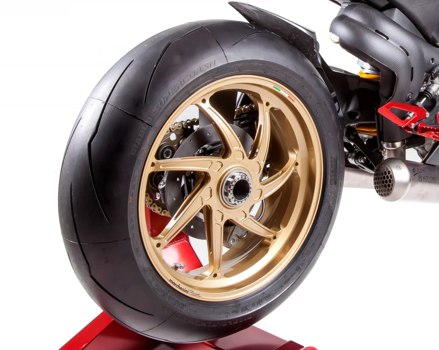 SICOM Carbon-Keramik Hinterrad-Bremsscheiben T-Drive 245x6mm Kit Ducati Panigale V2 955 (20-24) - Image 6