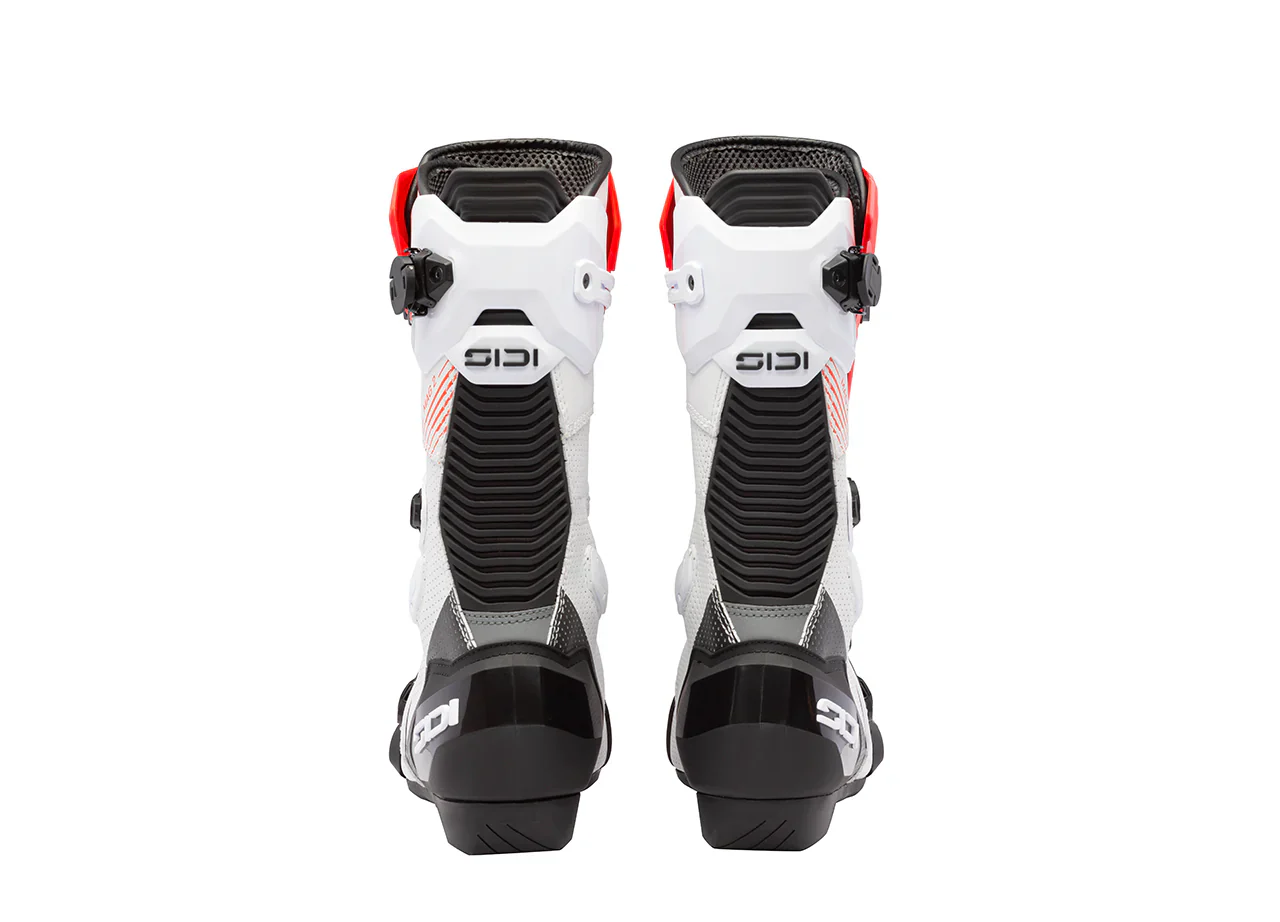 Sidi MAG 2 Air Motorradstiefel Weiß Schwarz Rot - 391 - Image 4