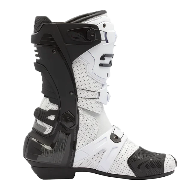 Sidi Rex Air Motorradstiefel Weiß/Schwarz 203 - Image 2