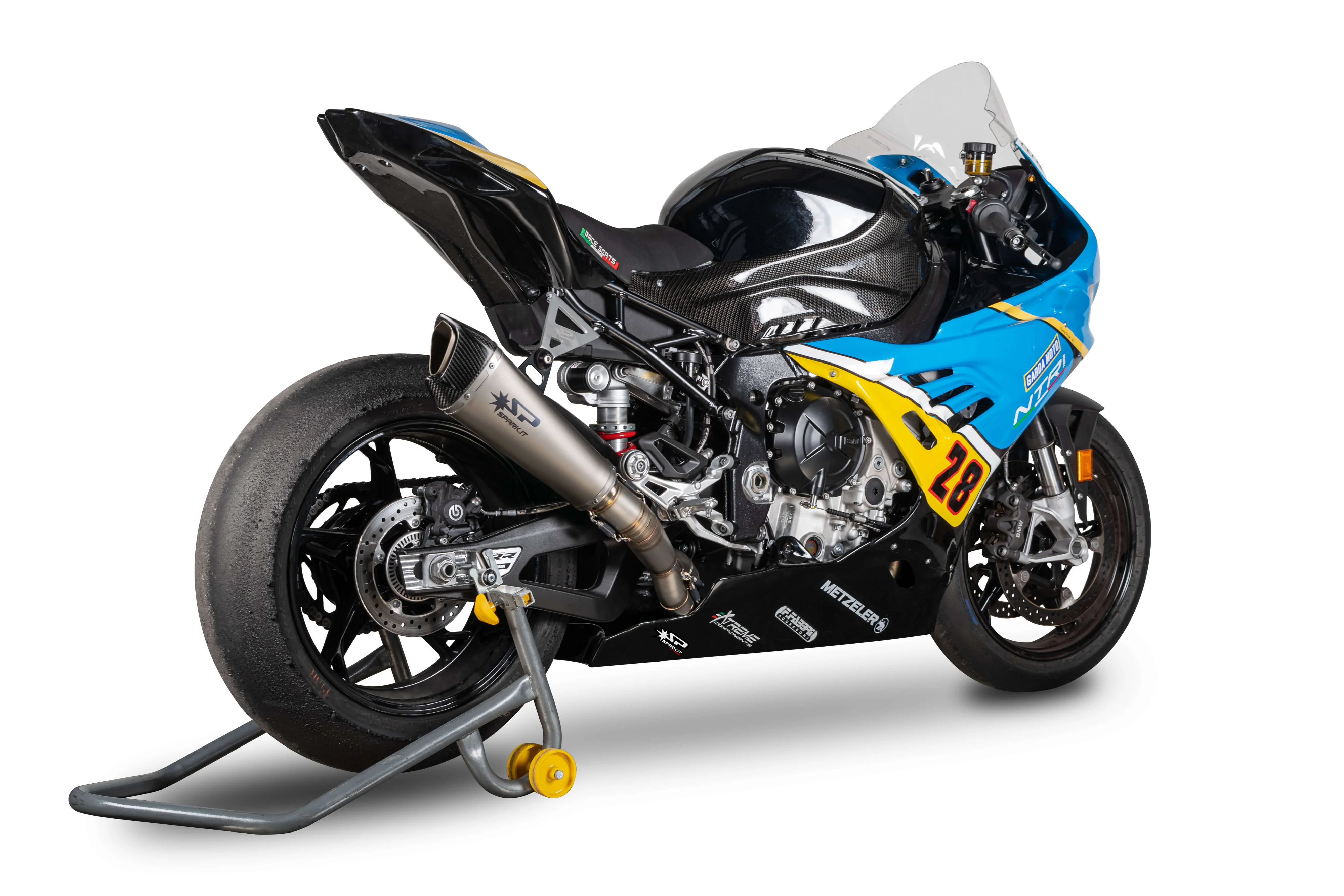 Spark Exhaust Komplettanlage Titanium BMW S1000RR K67 (19-26) GBM8821 - Image 4