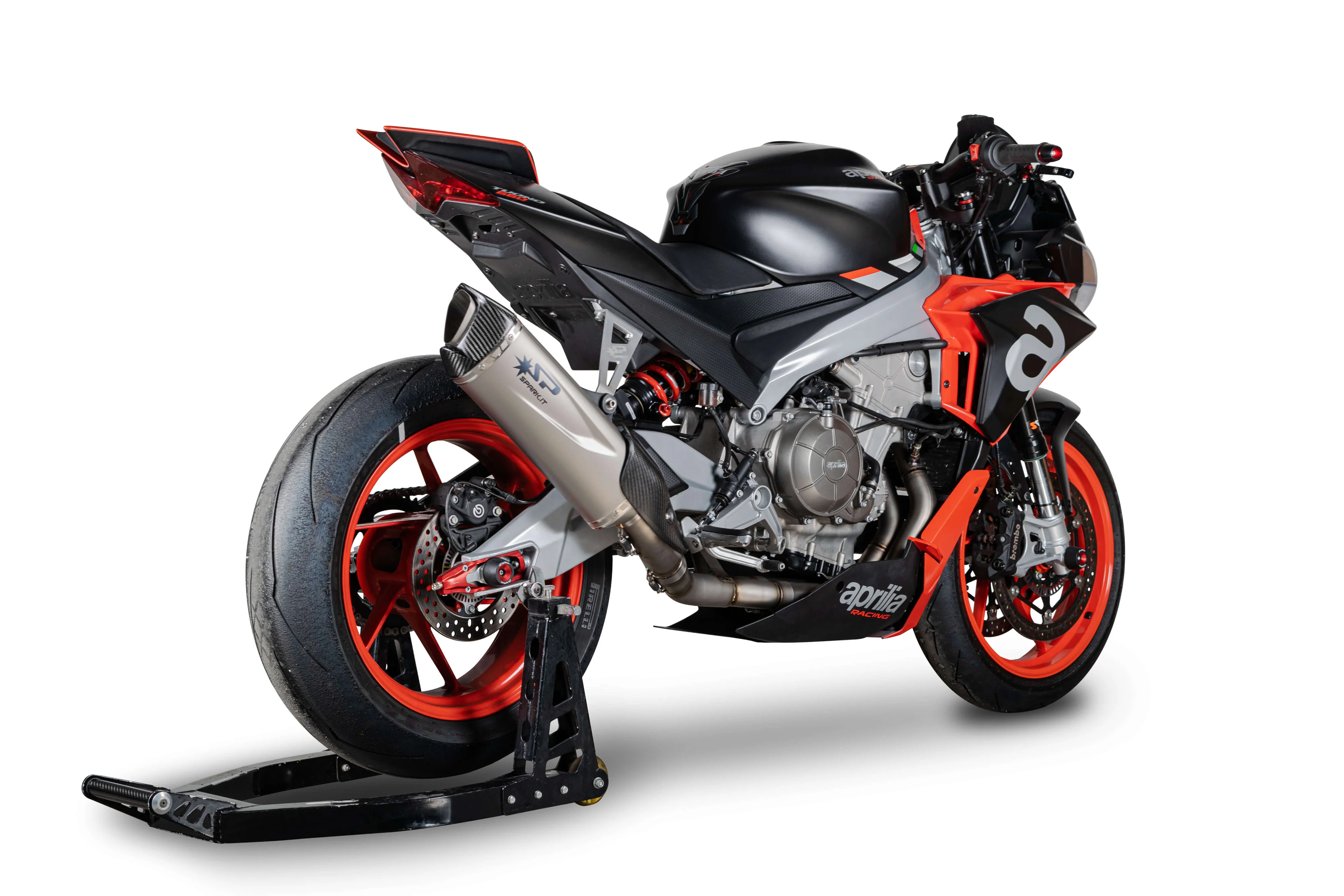 Spark Exhaust Komplettanlage Force Evo Edelstahl Aprilia RS 660 (20-26) GAP8807T - Image 6