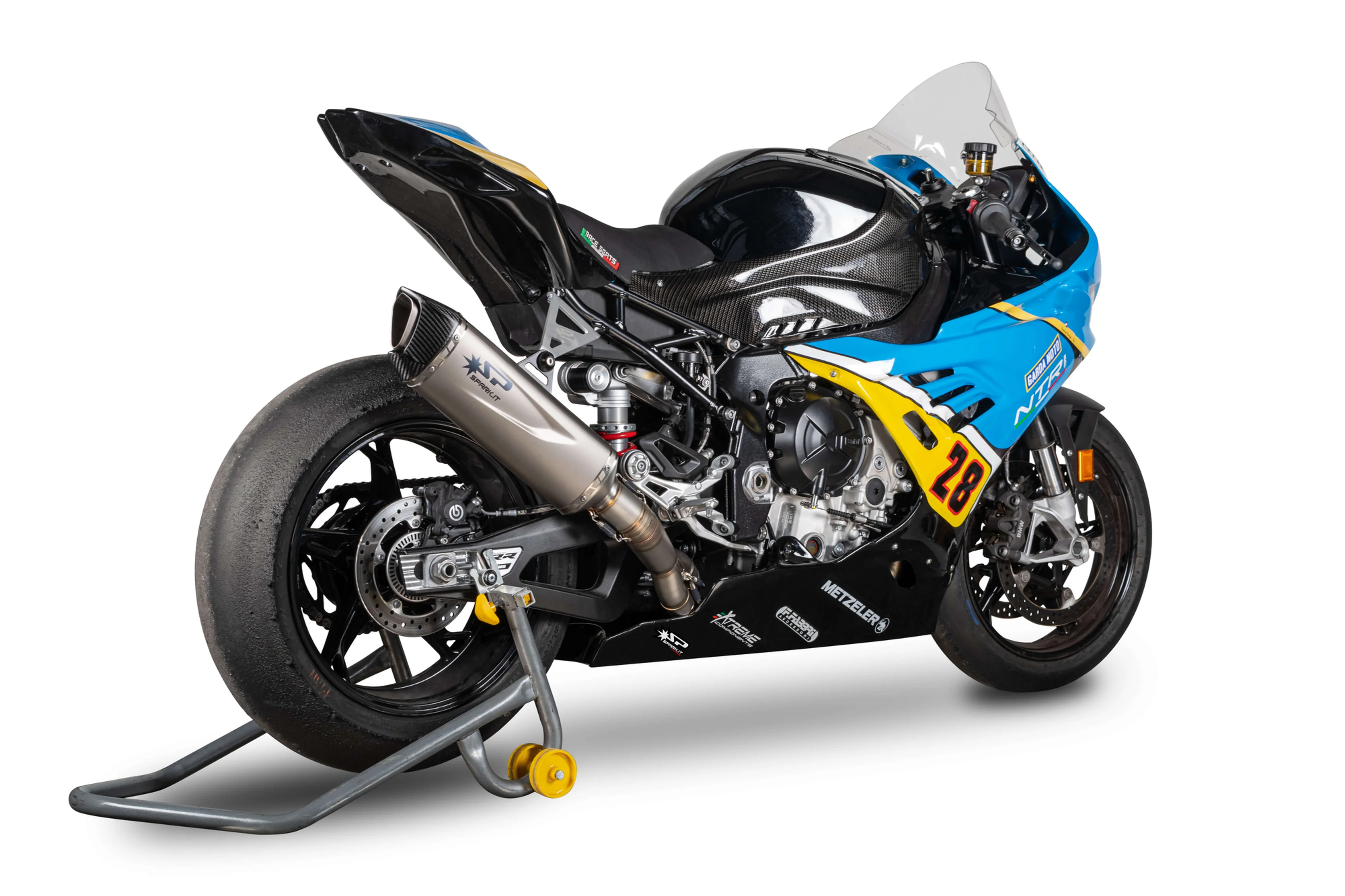 Spark Exhaust Komplettanlage Edelstahl BMW S1000RR K67 (19-26) GBM8824T - Image 4