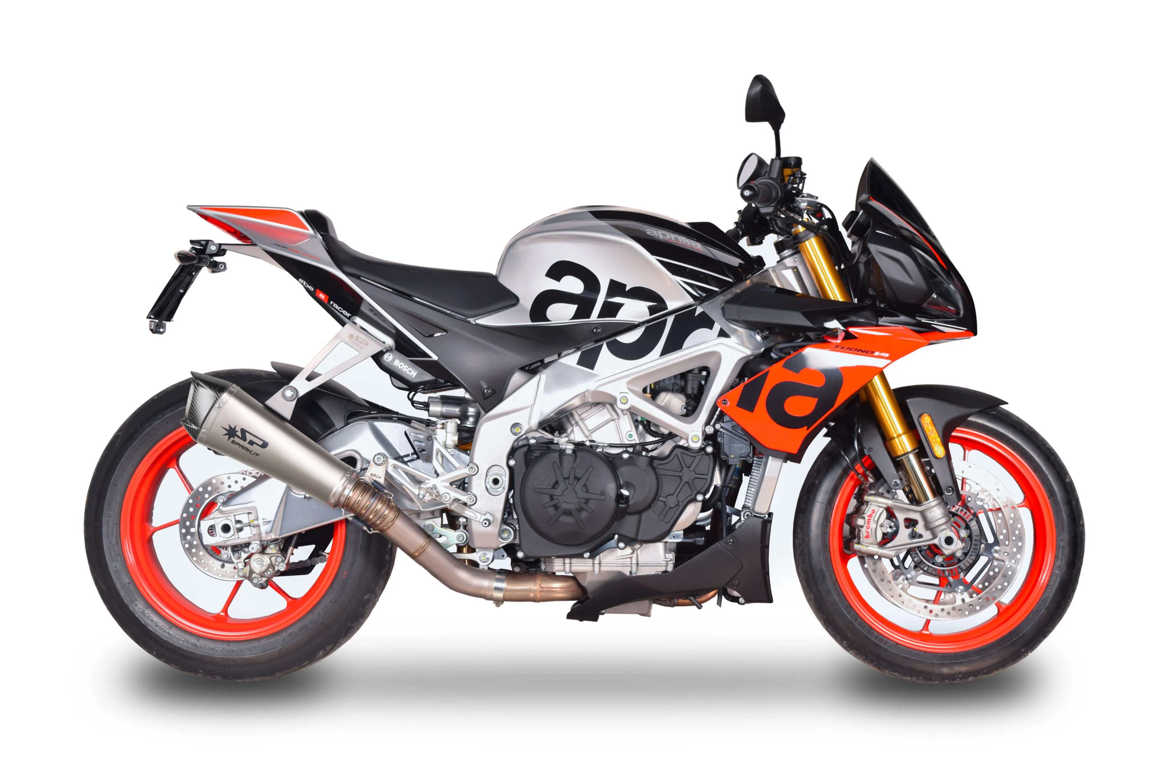 Spark Exhaust Slip-On Konix Evo Titanium Aprilia RSV4/RR/1100 Factory (21-26) GAP0402 - Image 2