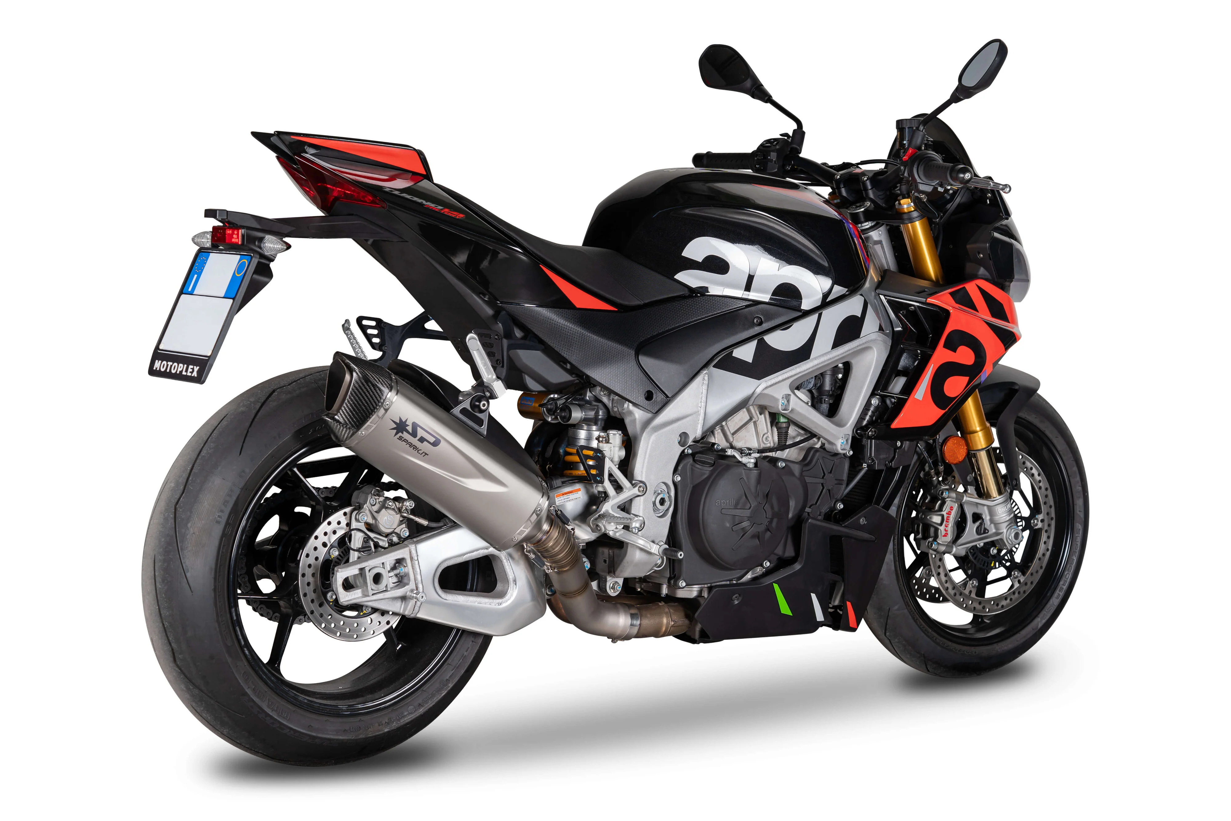 Spark Exhaust Slip-On Force Evo Titanium Aprilia RSV4/RR/1100 Factory (21-26) GAP0407 - Image 4