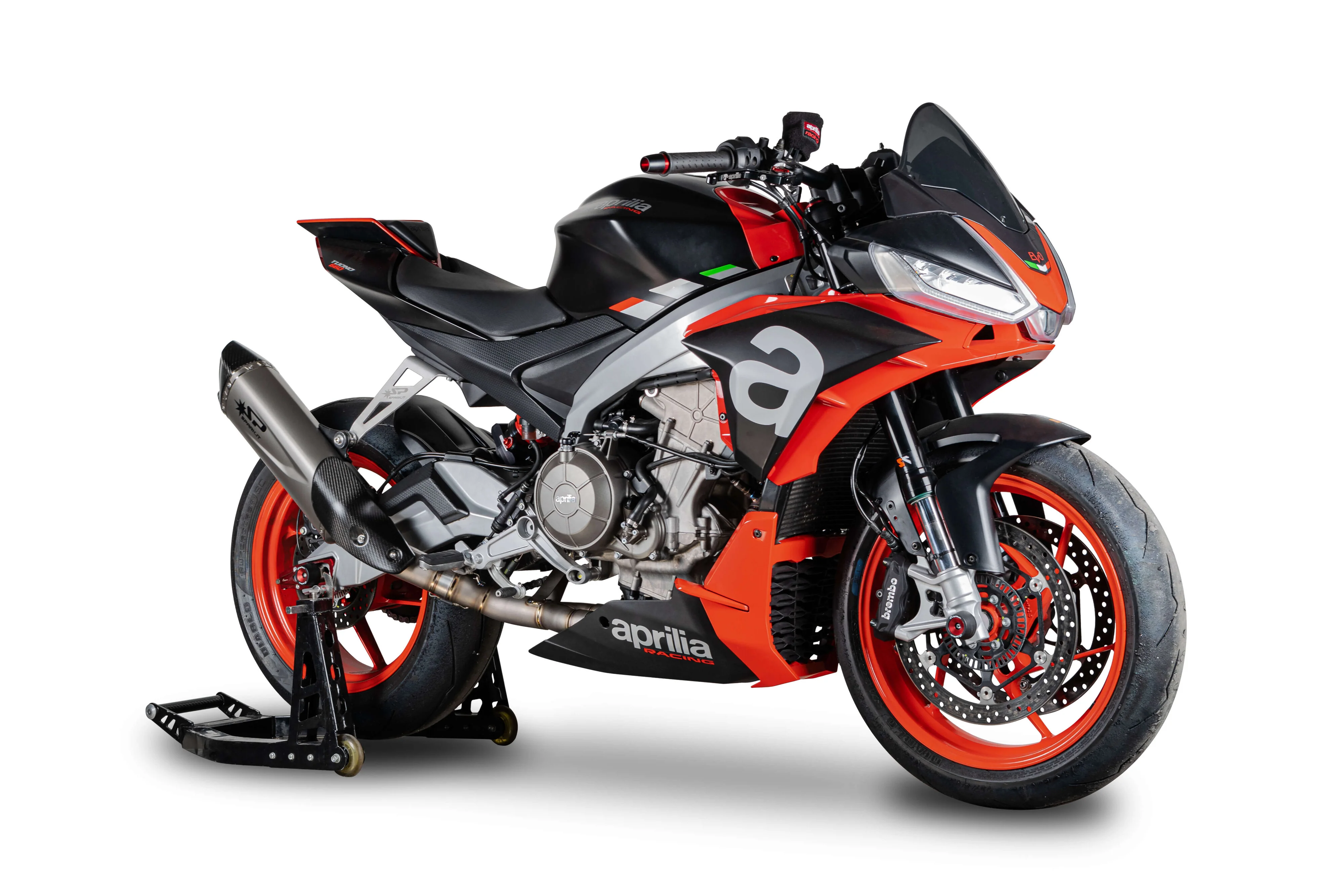Spark Exhaust Komplettanlage Titanium Aprilia RS 660 (20-26) GAP8806 + 8807ST - Image 4