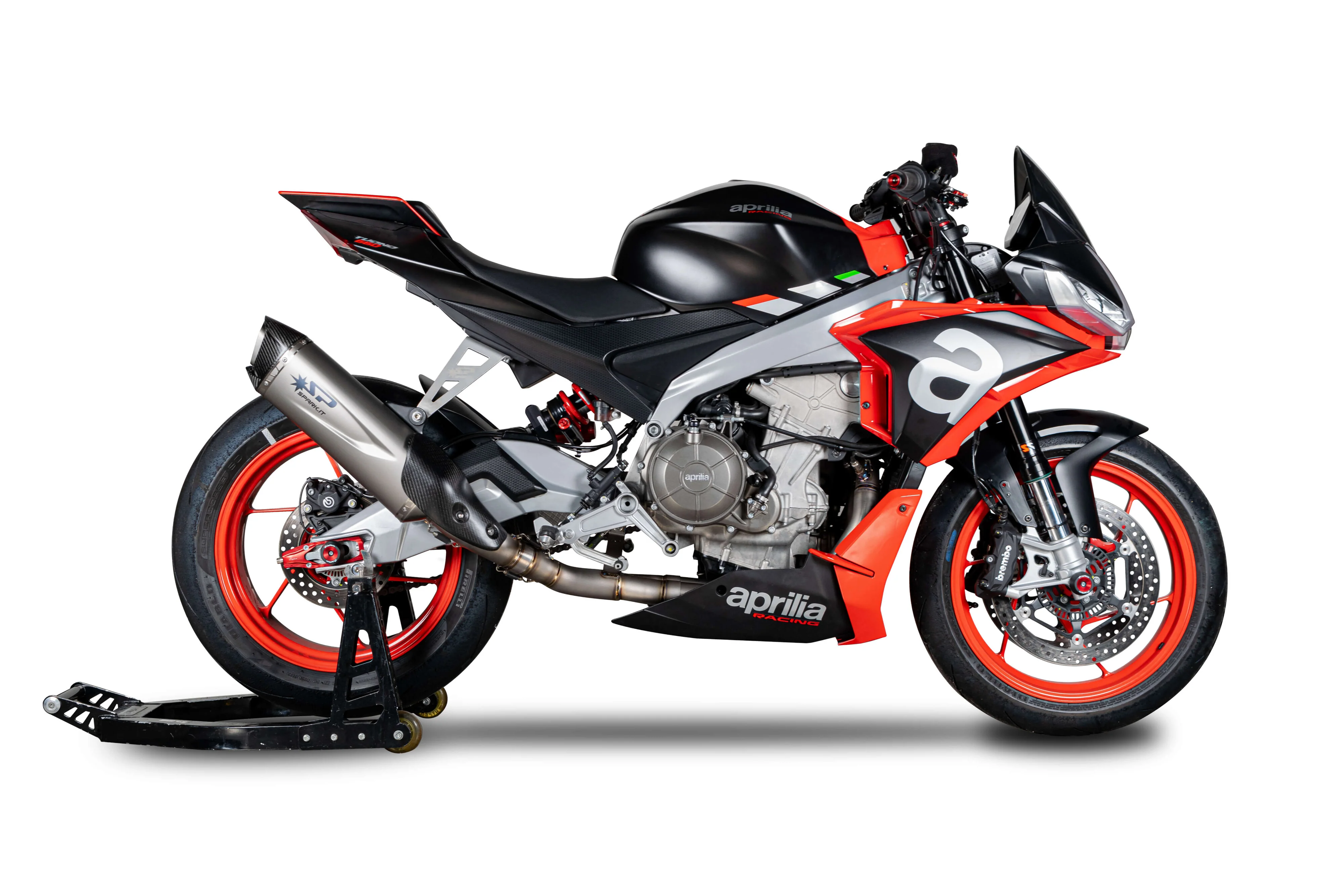 Spark Exhaust Komplettanlage Titanium Aprilia RS 660 (20-26) GAP8806 + 8807ST - Image 6