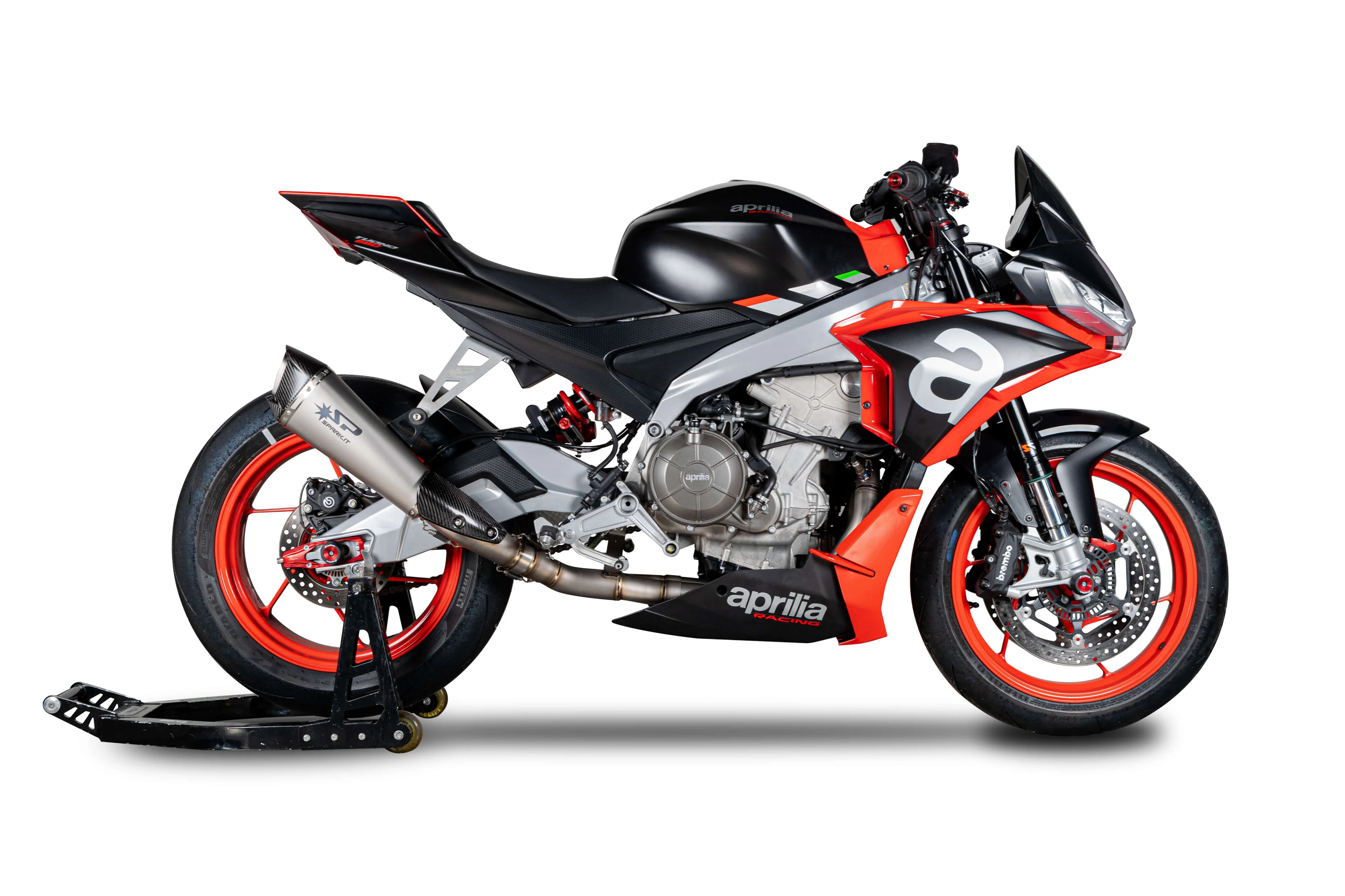 Spark Exhaust Komplettanlage Konix Evo Titanium Aprilia RS 660 (20-26) GAP8806T - Image 2