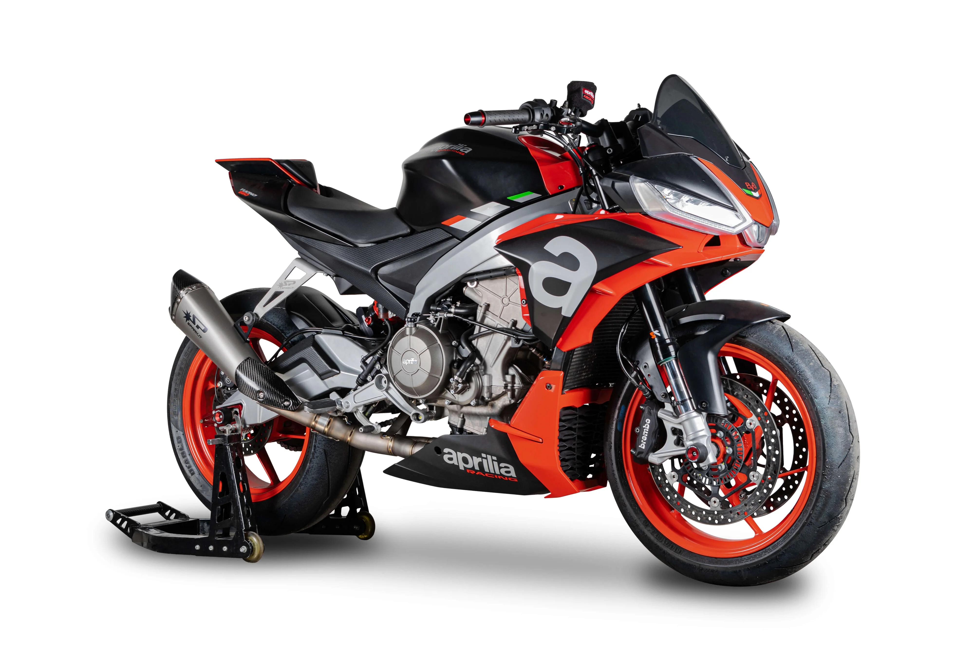 Spark Exhaust Komplettanlage Konix Evo Titanium Aprilia RS 660 (20-26) GAP8806T - Image 3