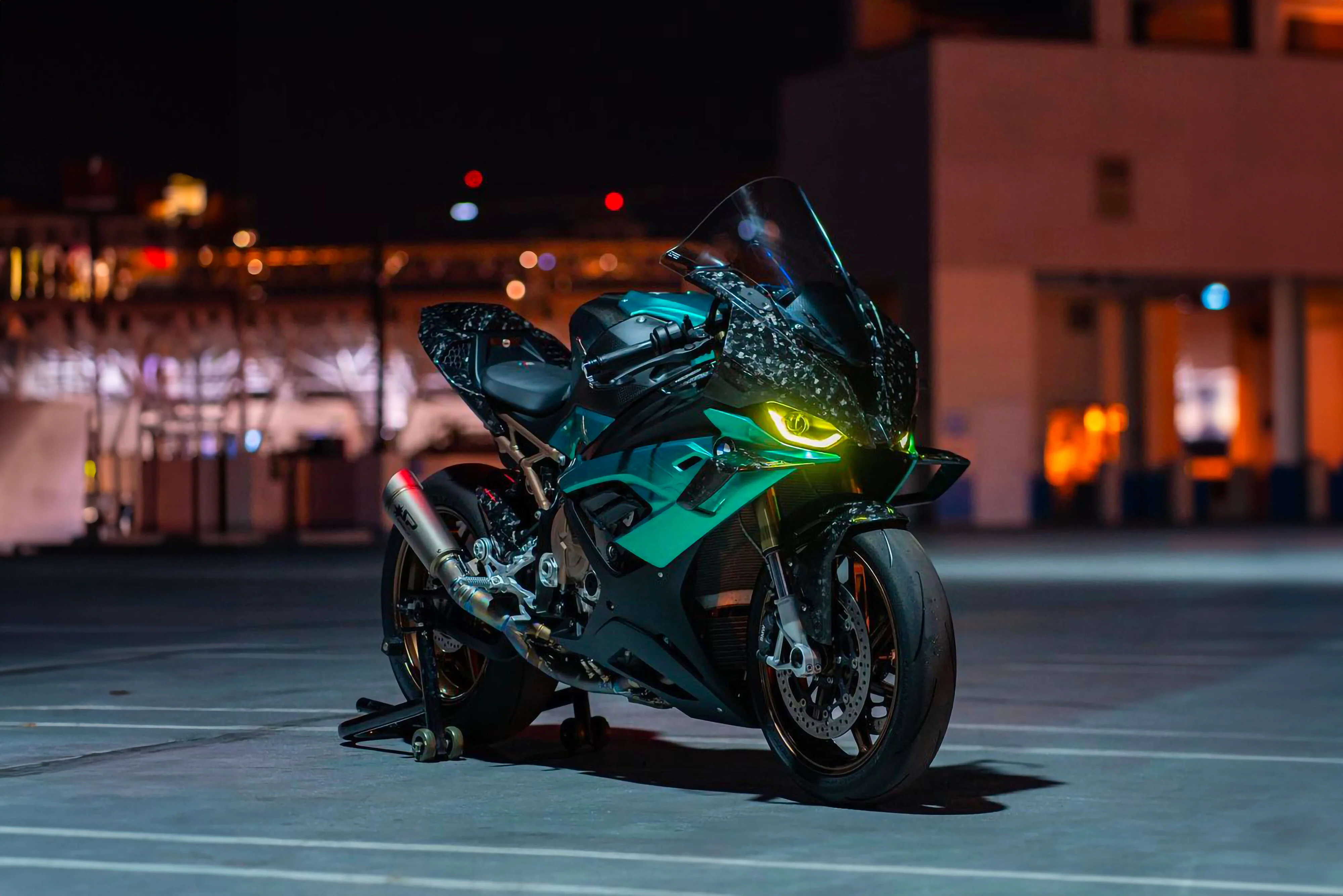Spark Exhaust Komplettanlage Grid-O Titanium BMW S1000RR K67 (19-26) GBM8823 - Image 12