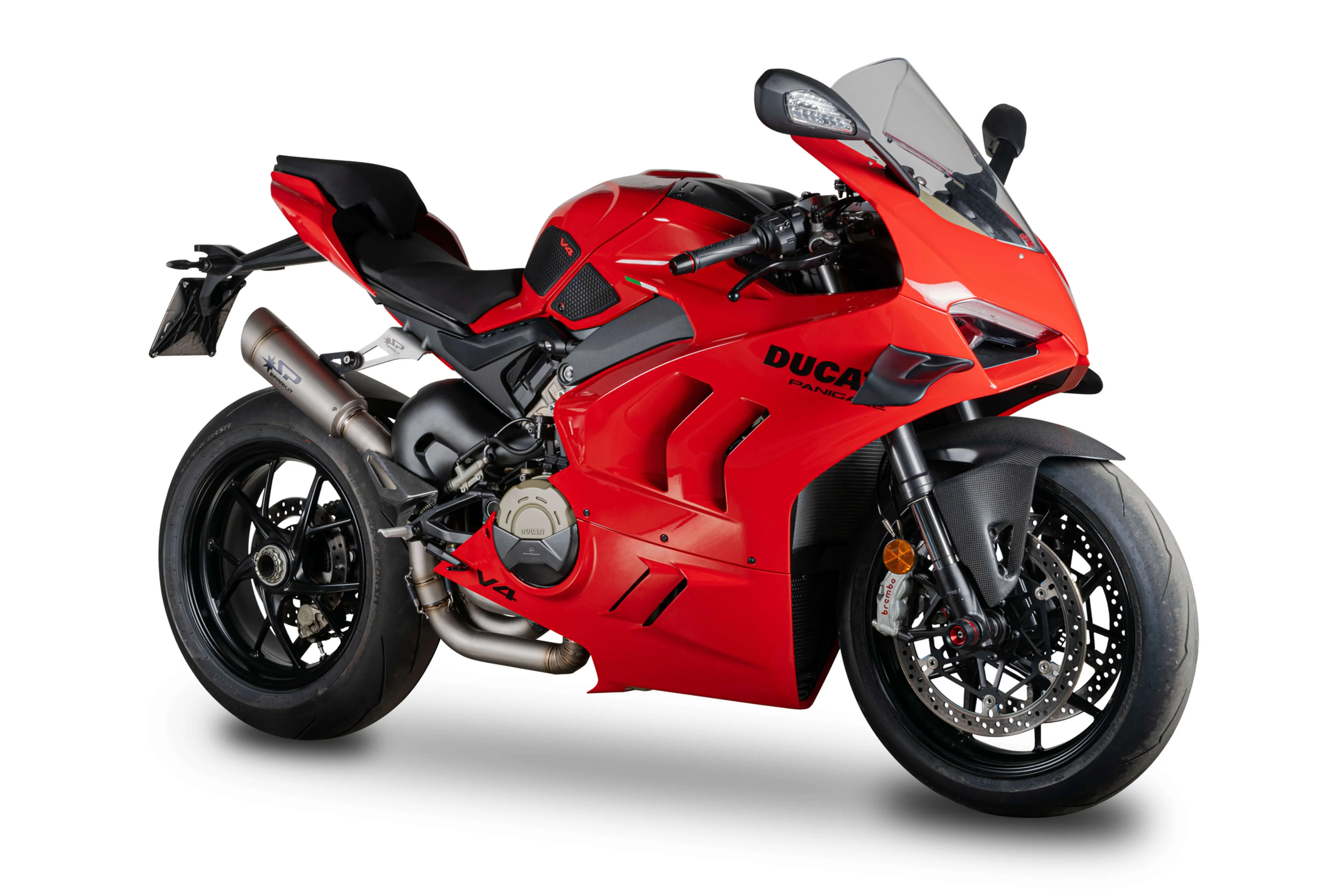 Spark Halbkomplette Anlage Edelstahl Ducati Panigale V4/S/R (18-24) GDU8840GRID - Image 4
