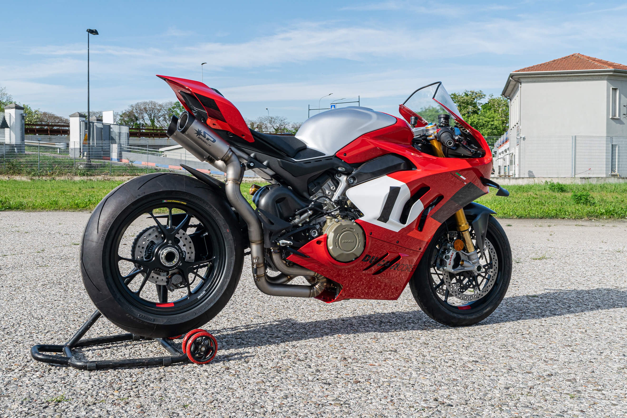 Spark Halbkomplette Anlage Edelstahl Ducati Panigale V4/S/R (18-24) GDU8842DYNO - Image 5
