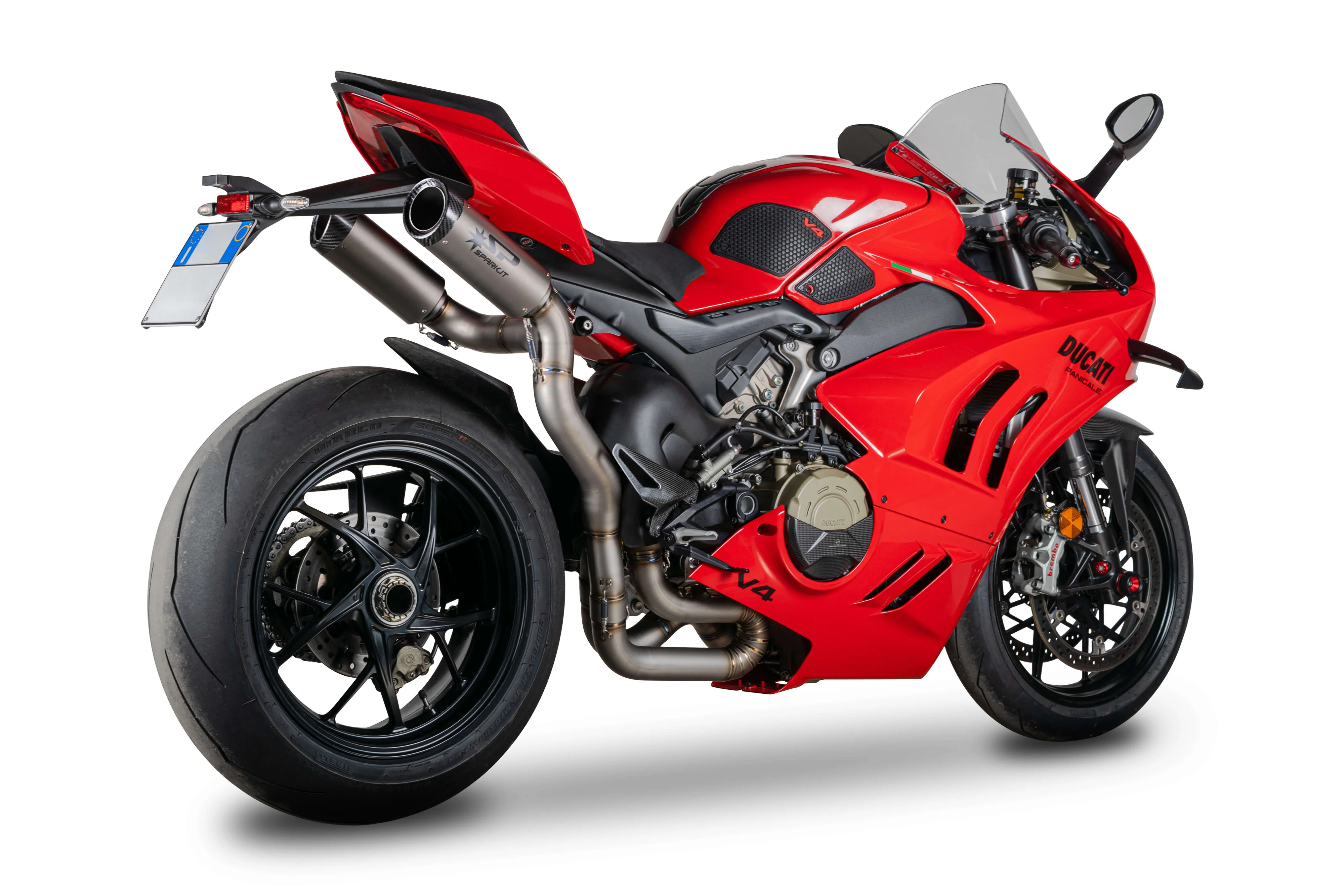 Spark Halbkomplette Anlage Edelstahl Ducati Panigale V4/S/R (18-24) GDU8842DYNO - Image 8